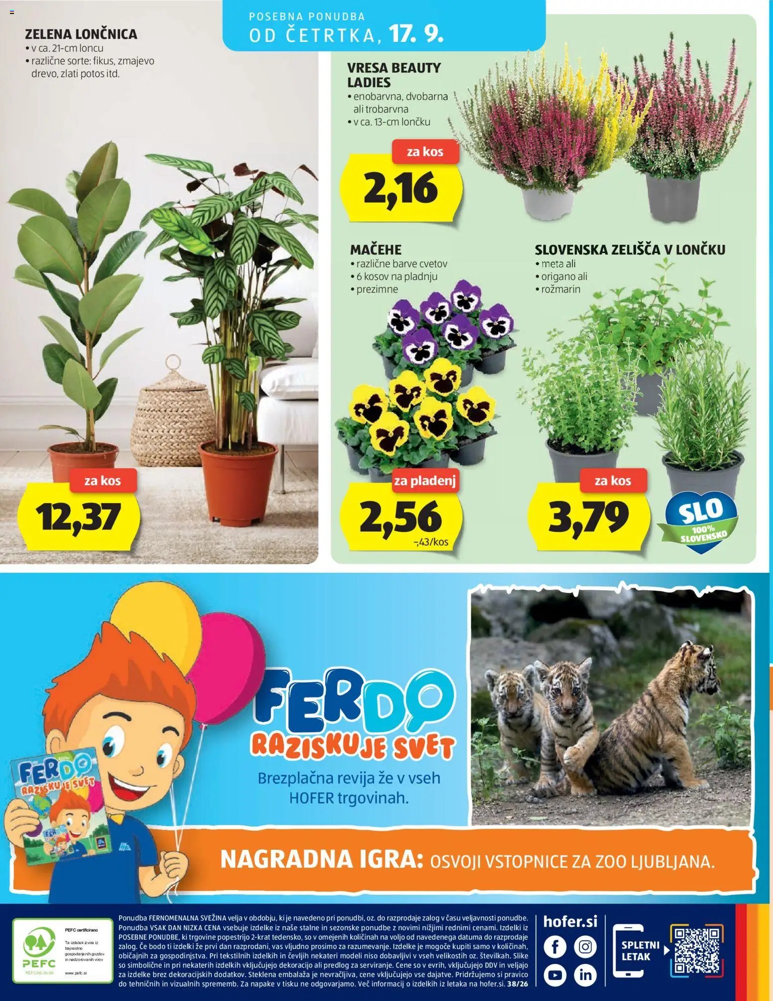 Hofer katalog