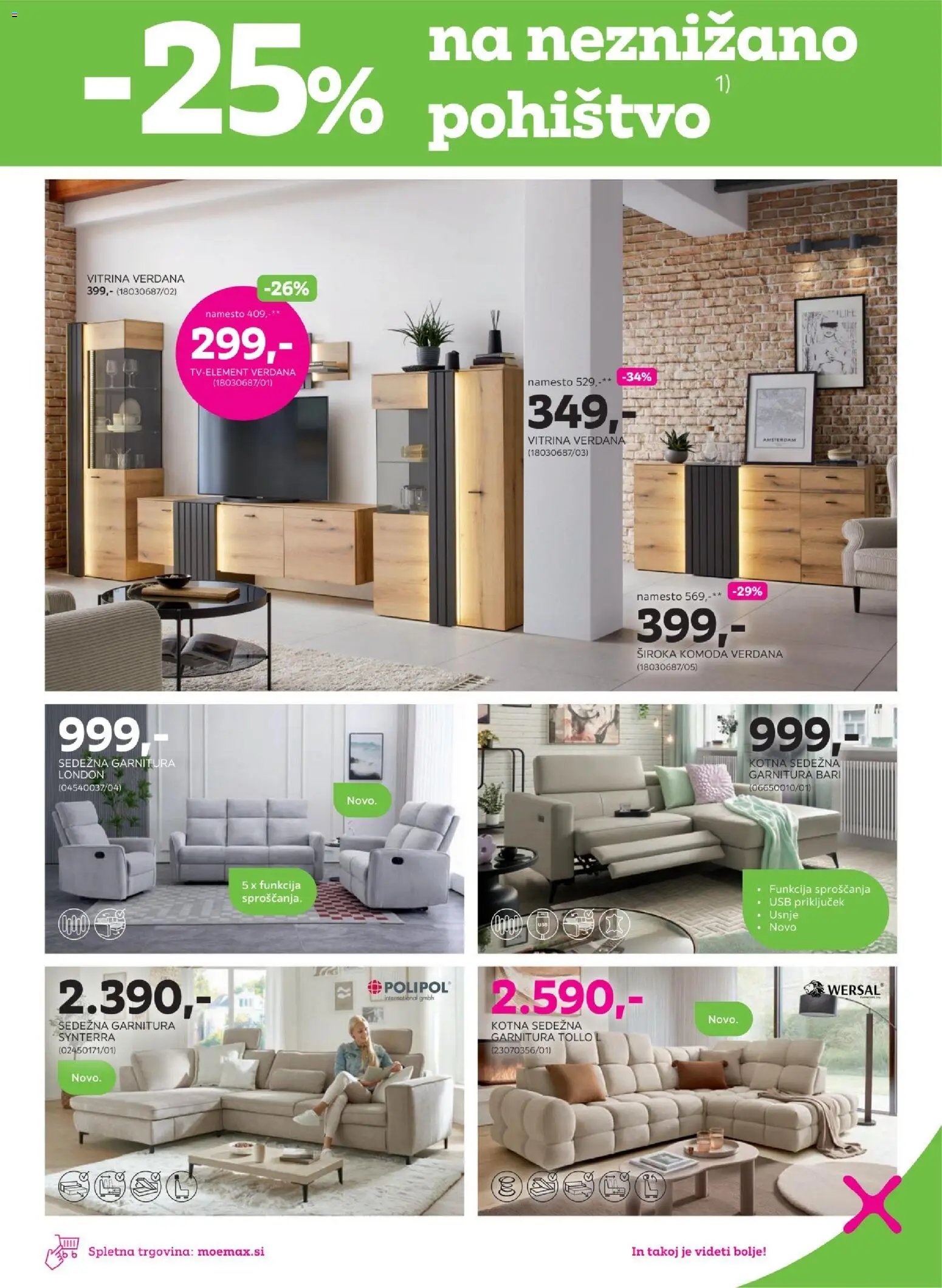 Mömax katalog izbrano pohištvo (2026-03-16 - 2026-03-28)