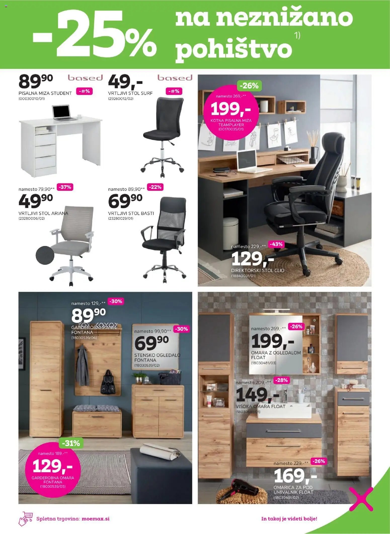 Mömax katalog izbrano pohištvo (2026-03-16 - 2026-03-28)