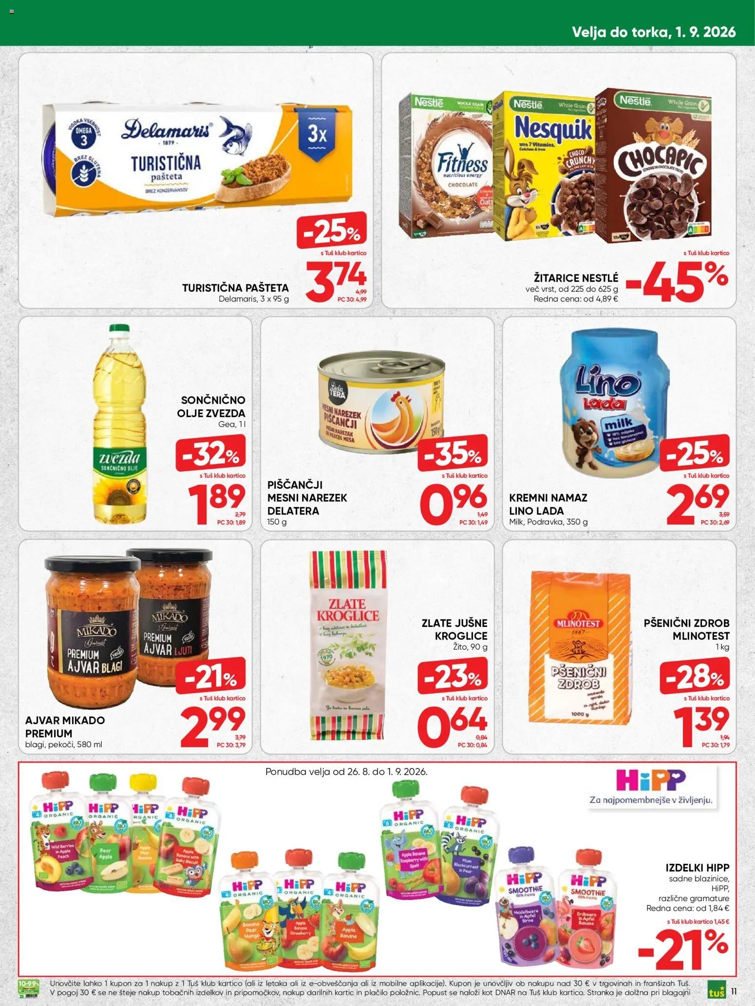 Tuš katalog
