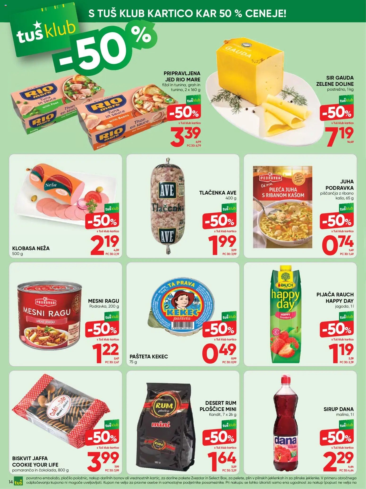 Tuš katalog