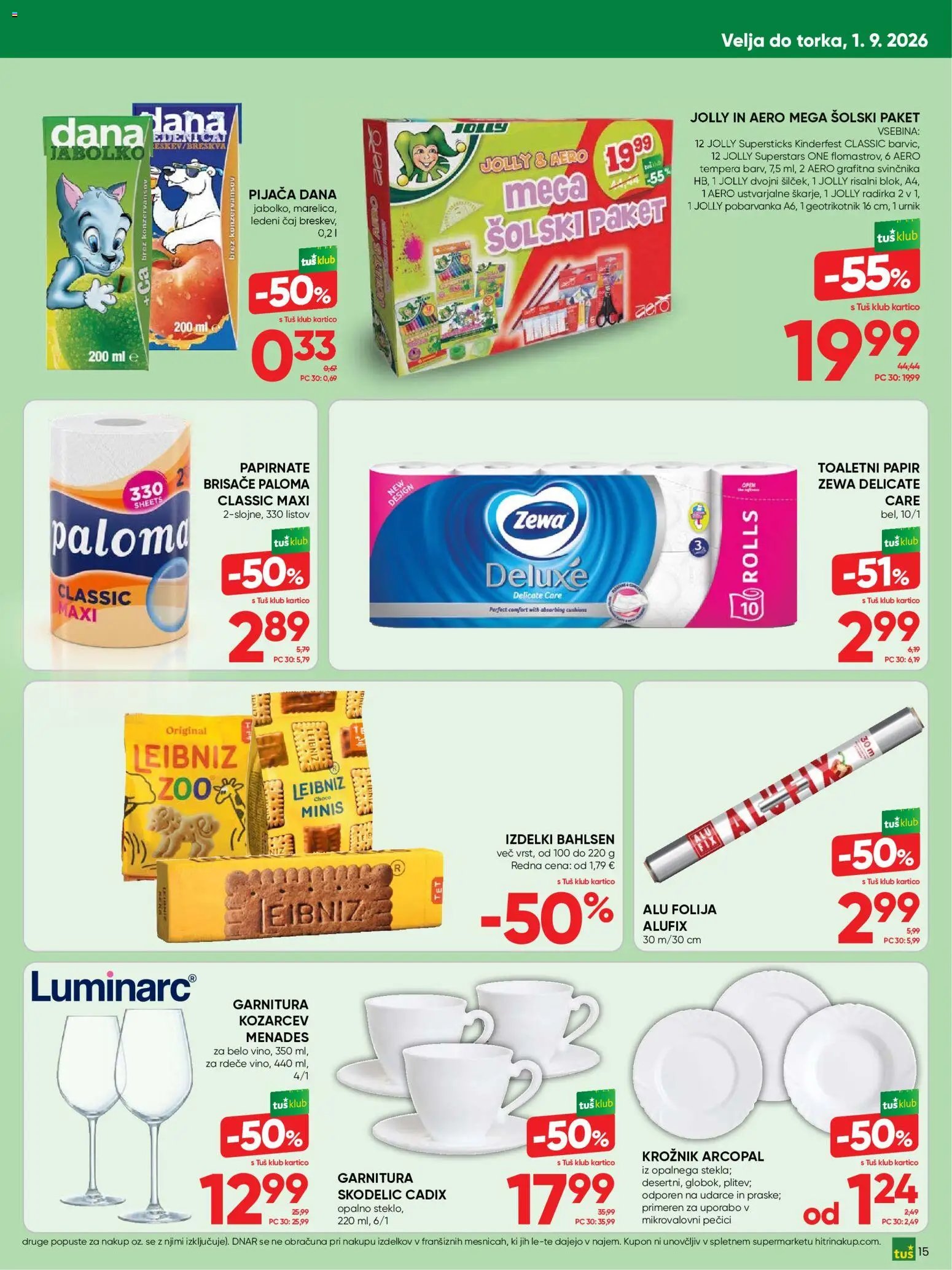 Tuš katalog