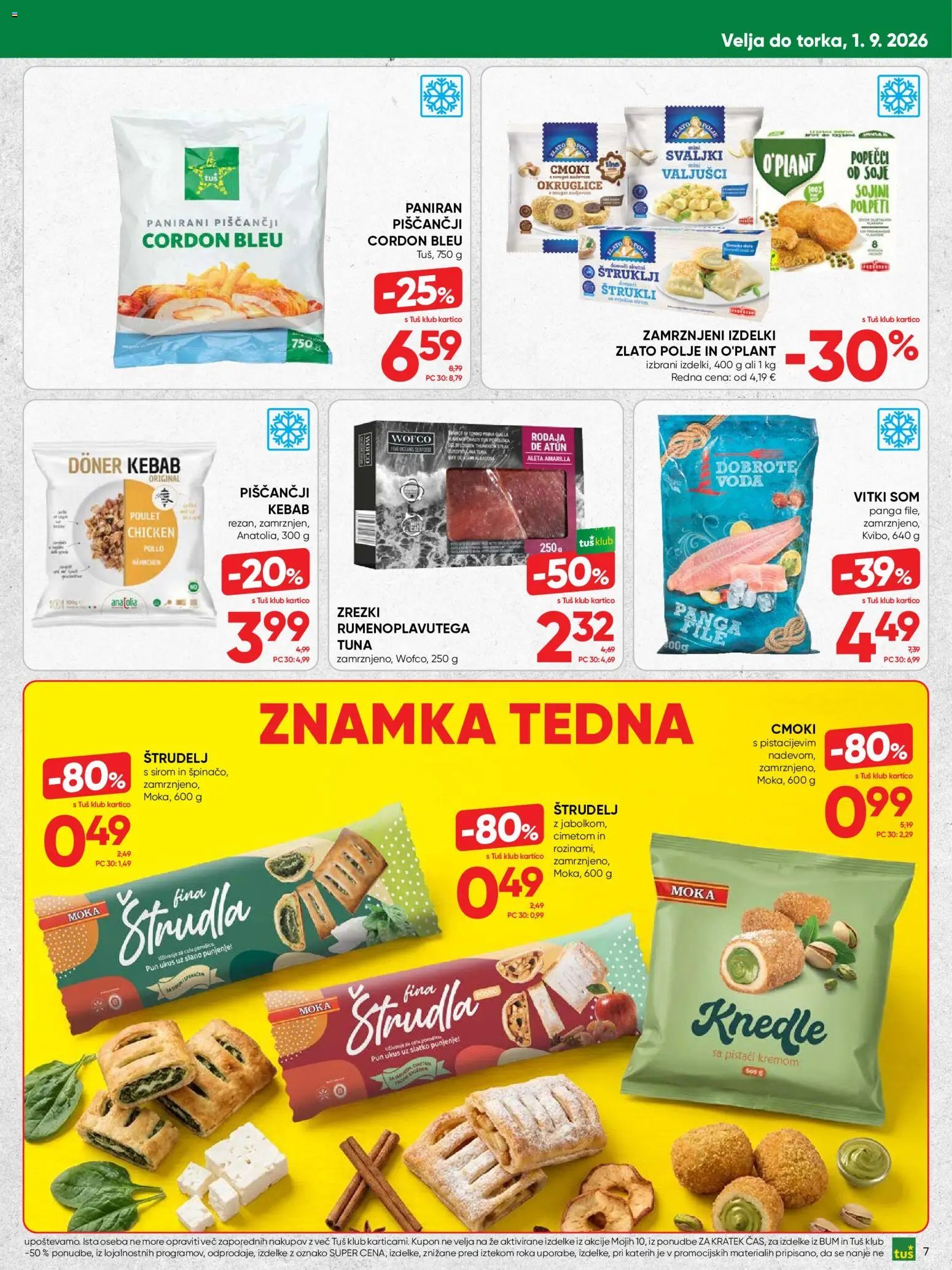 Tuš katalog