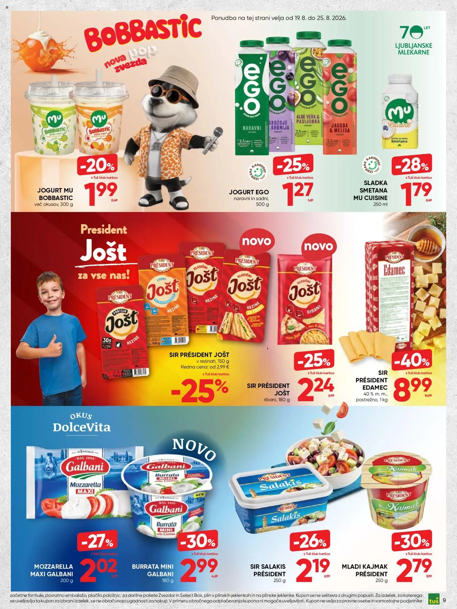 Tuš katalog