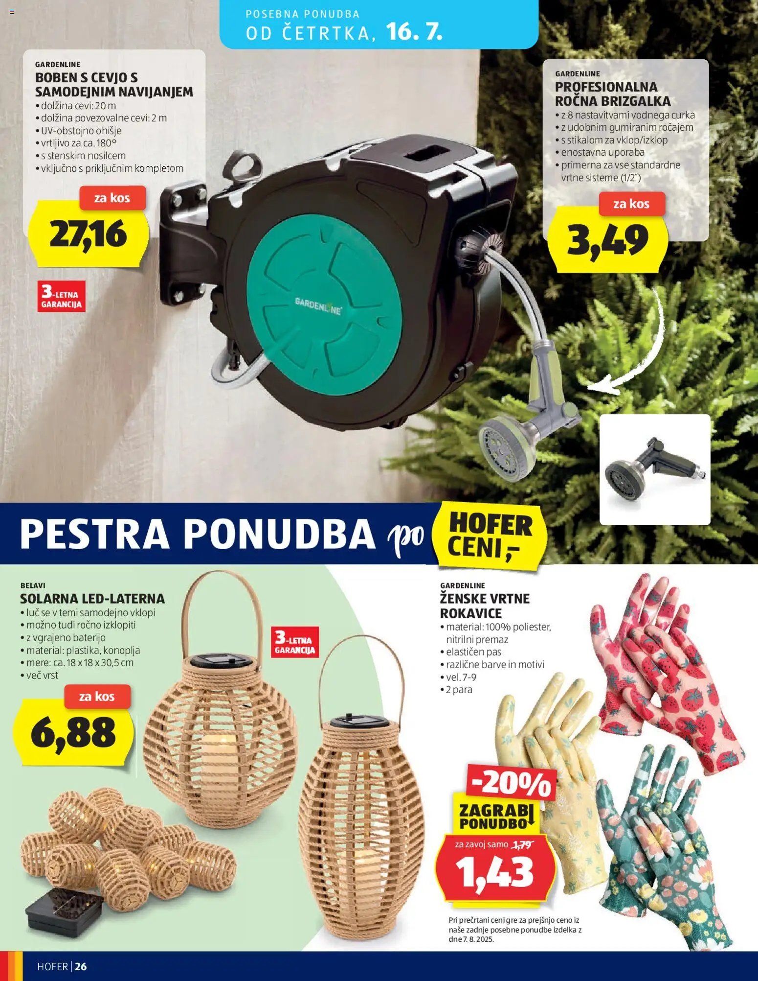 Hofer katalog
