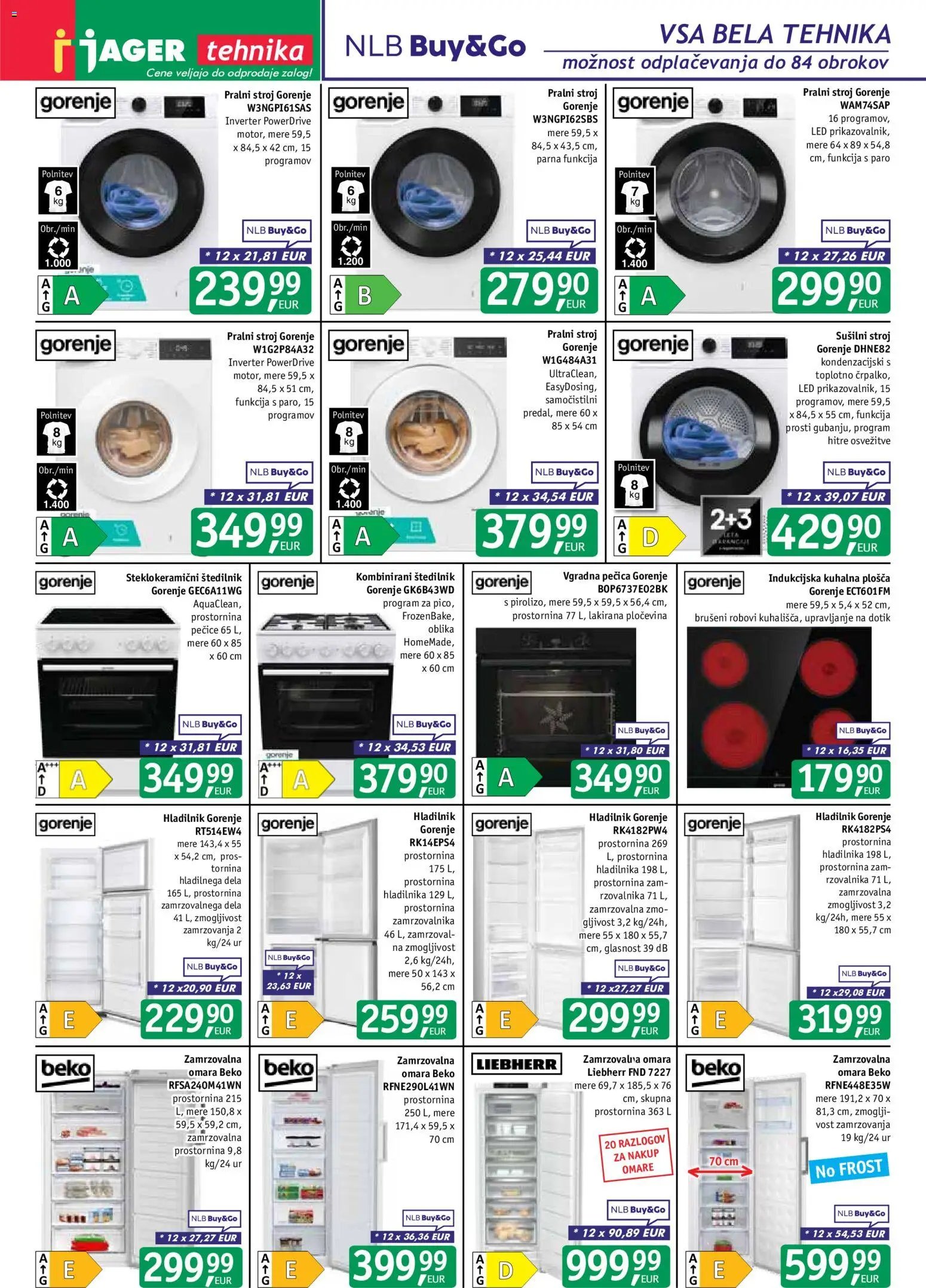 Jager - Katalog tehnika