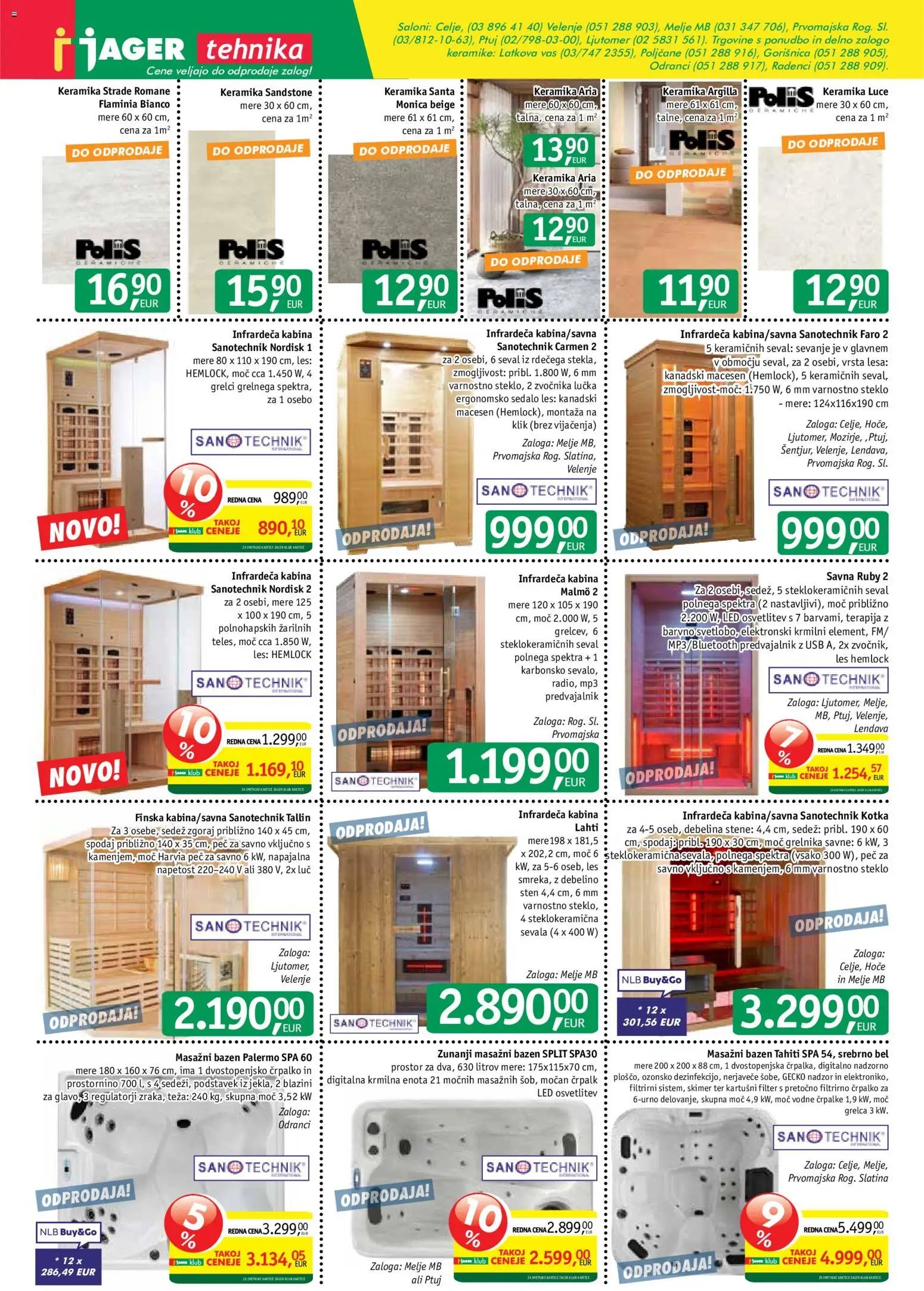 Jager - Katalog tehnika