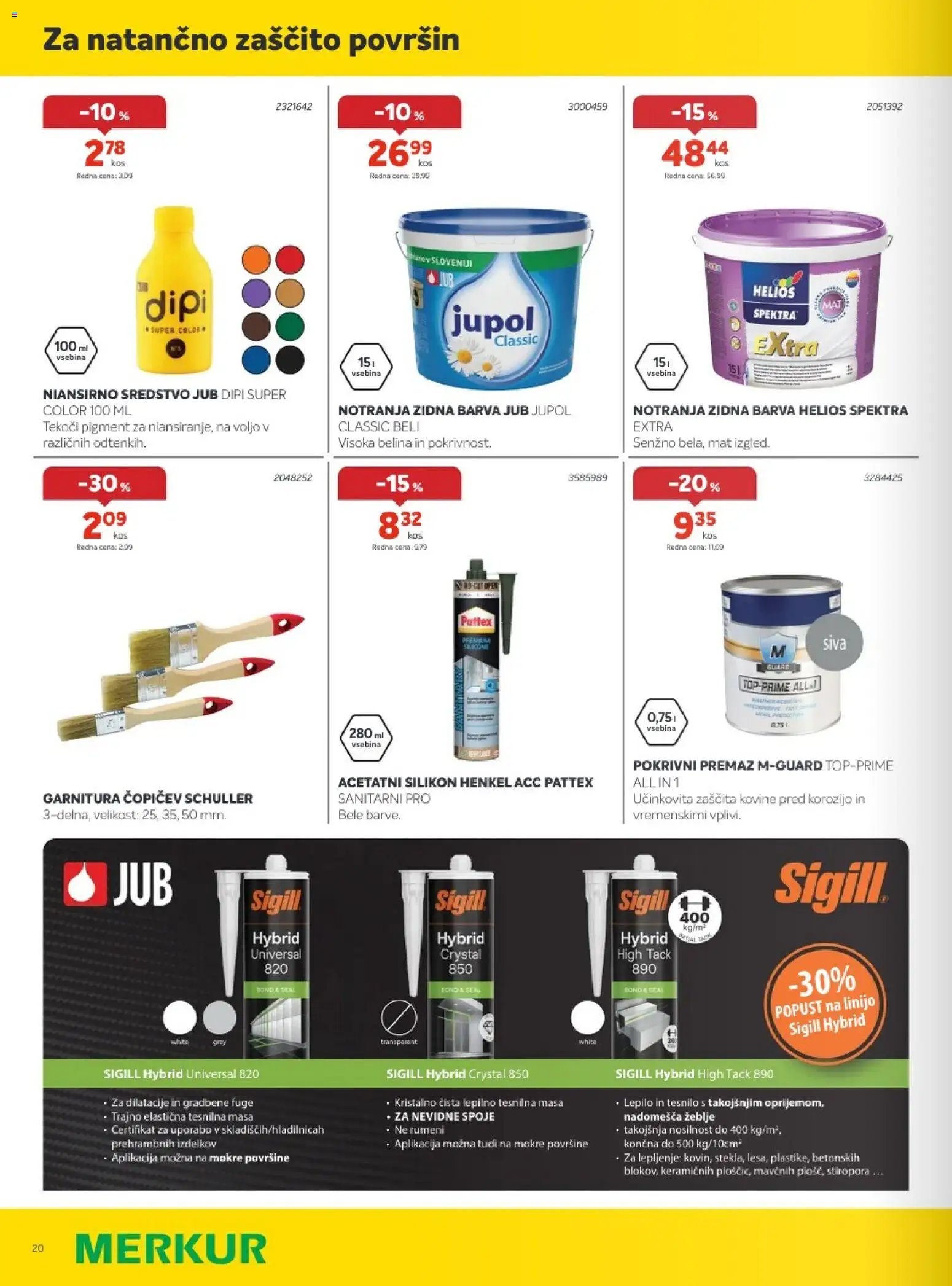 Merkur katalog
