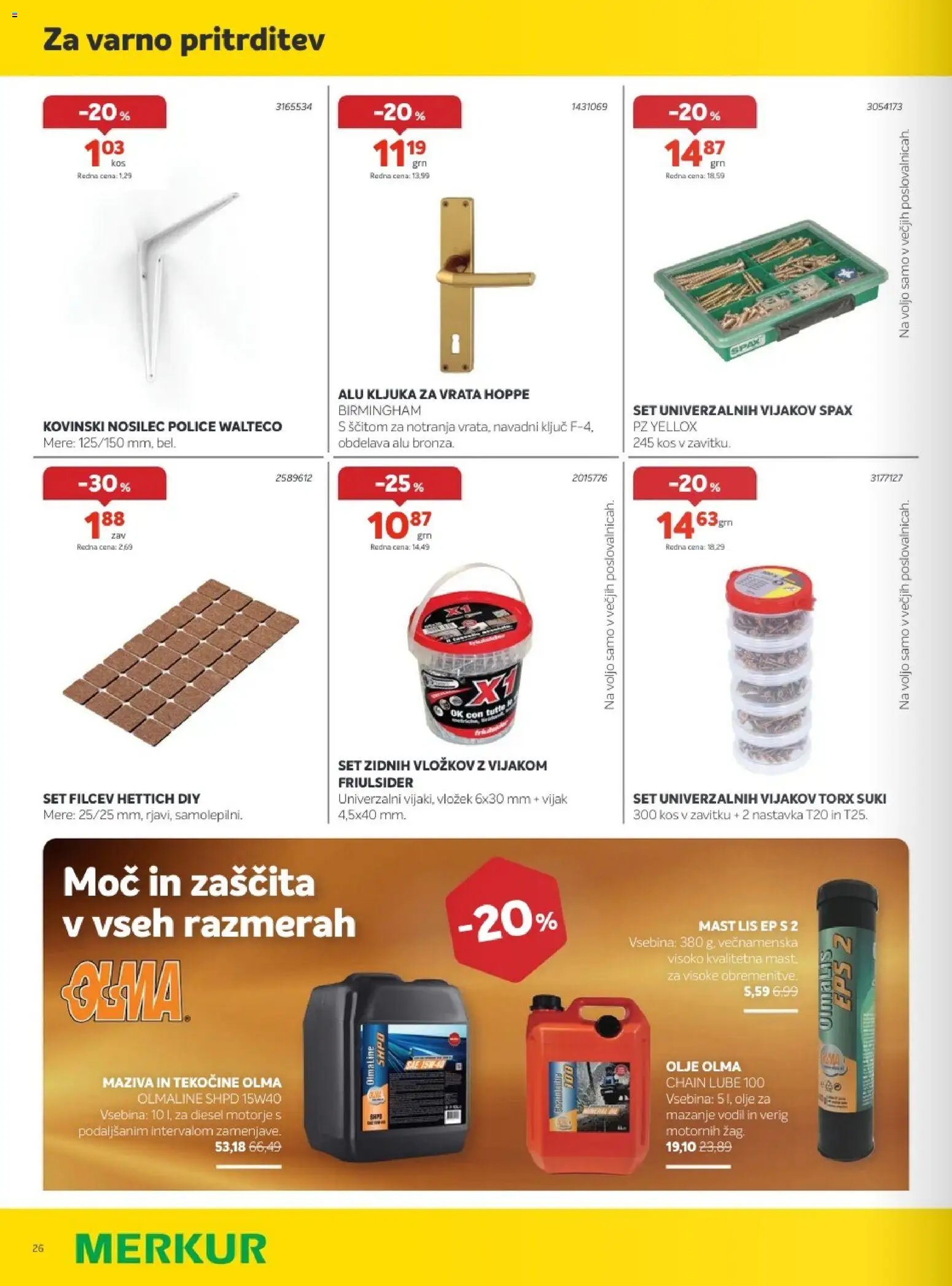Merkur katalog