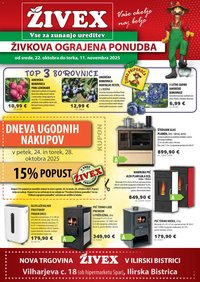 Živex katalog (2025-10-22 - 2025-11-11)