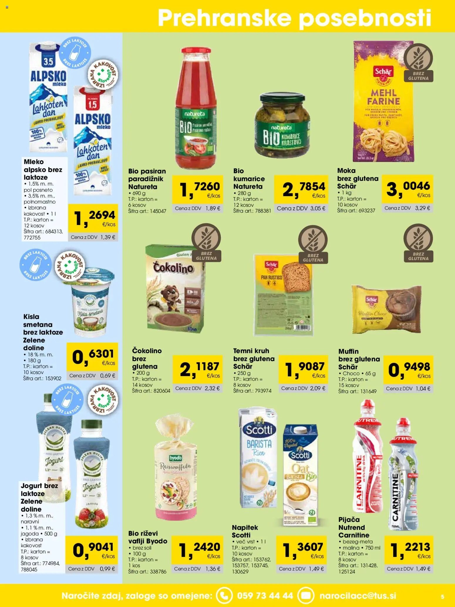 Tuš katalog cash&carry trgovec