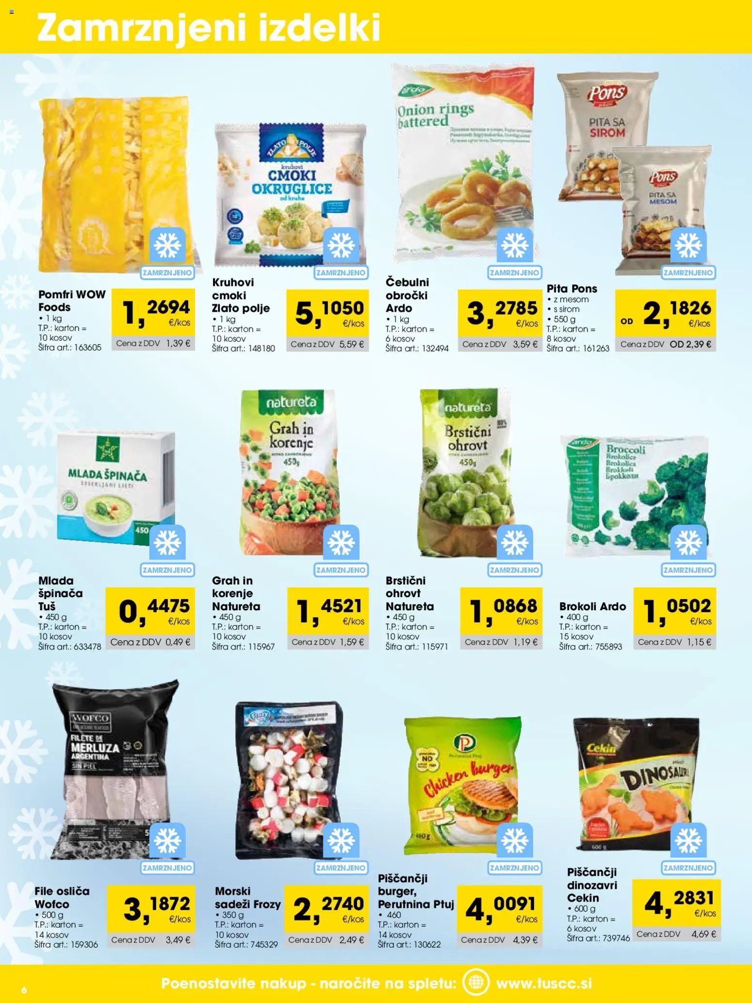 Tuš katalog cash&carry trgovec