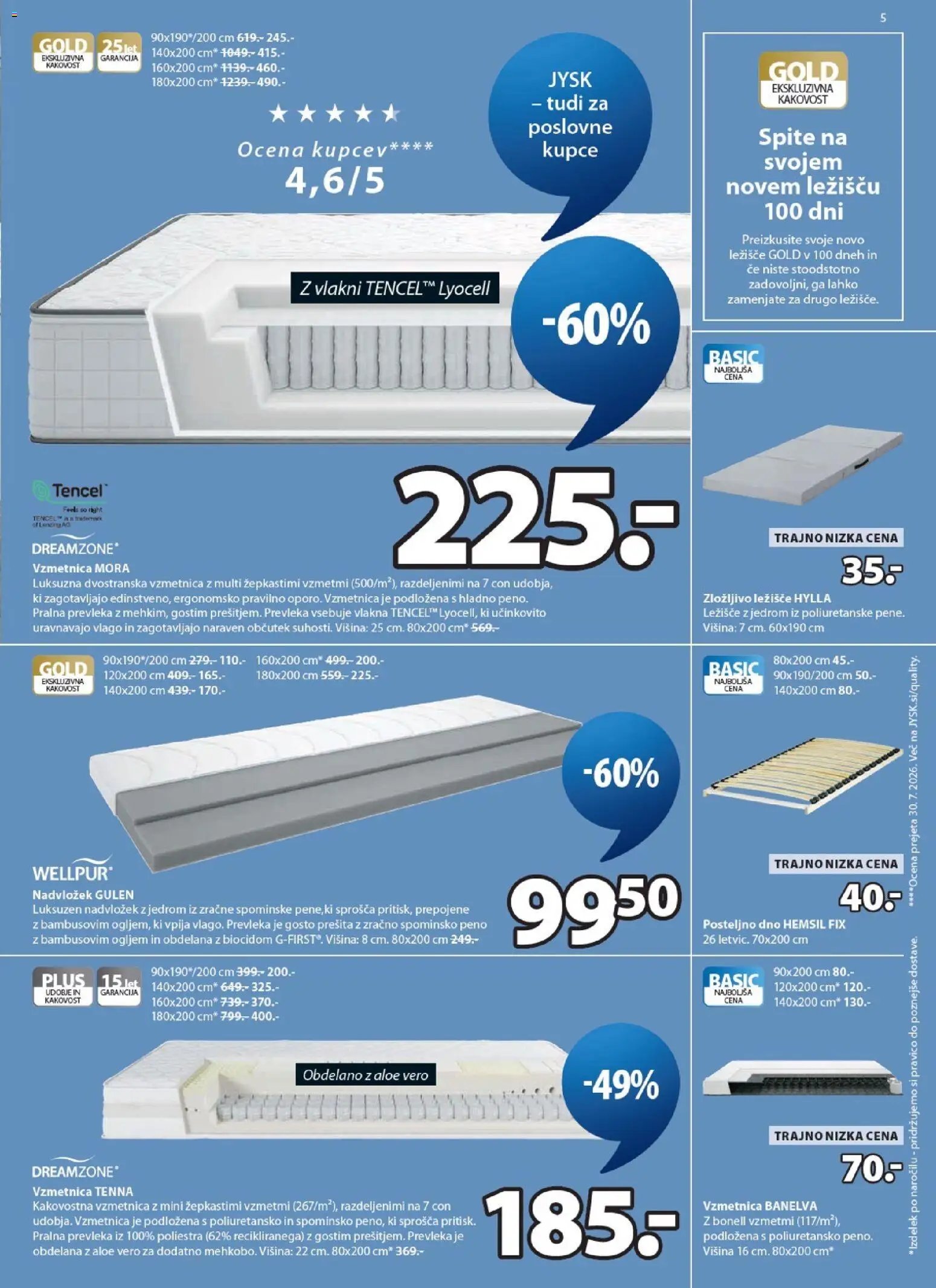 JYSK - Katalog prihranite do 65%