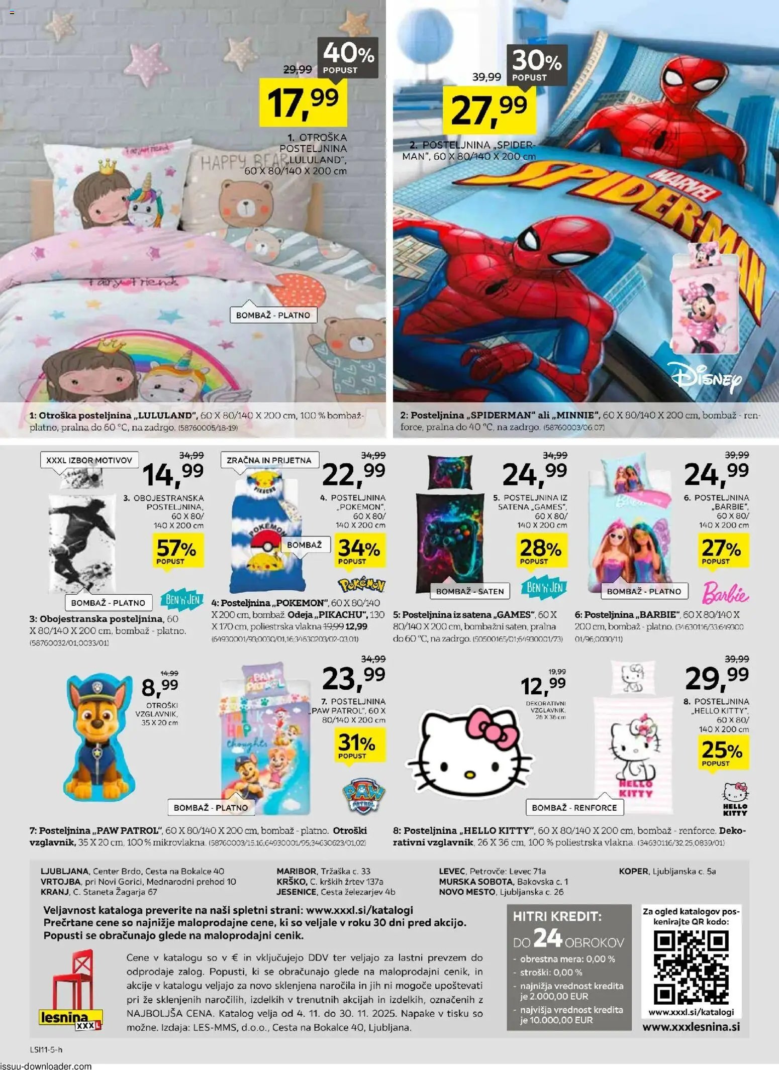 XXXL Lesnina katalog toplina doma z eleganco (2025-11-04 - 2025-11-30)