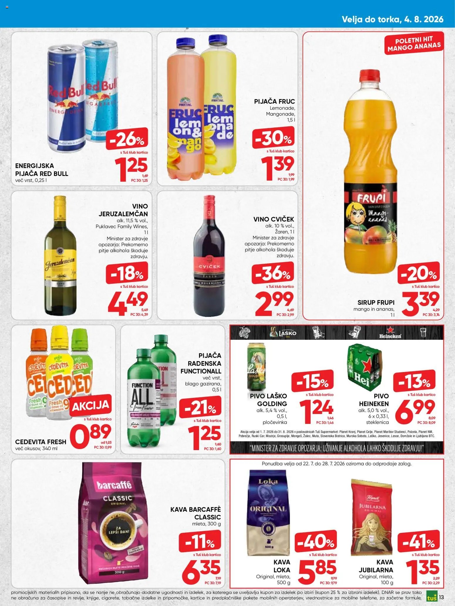Tuš katalog
