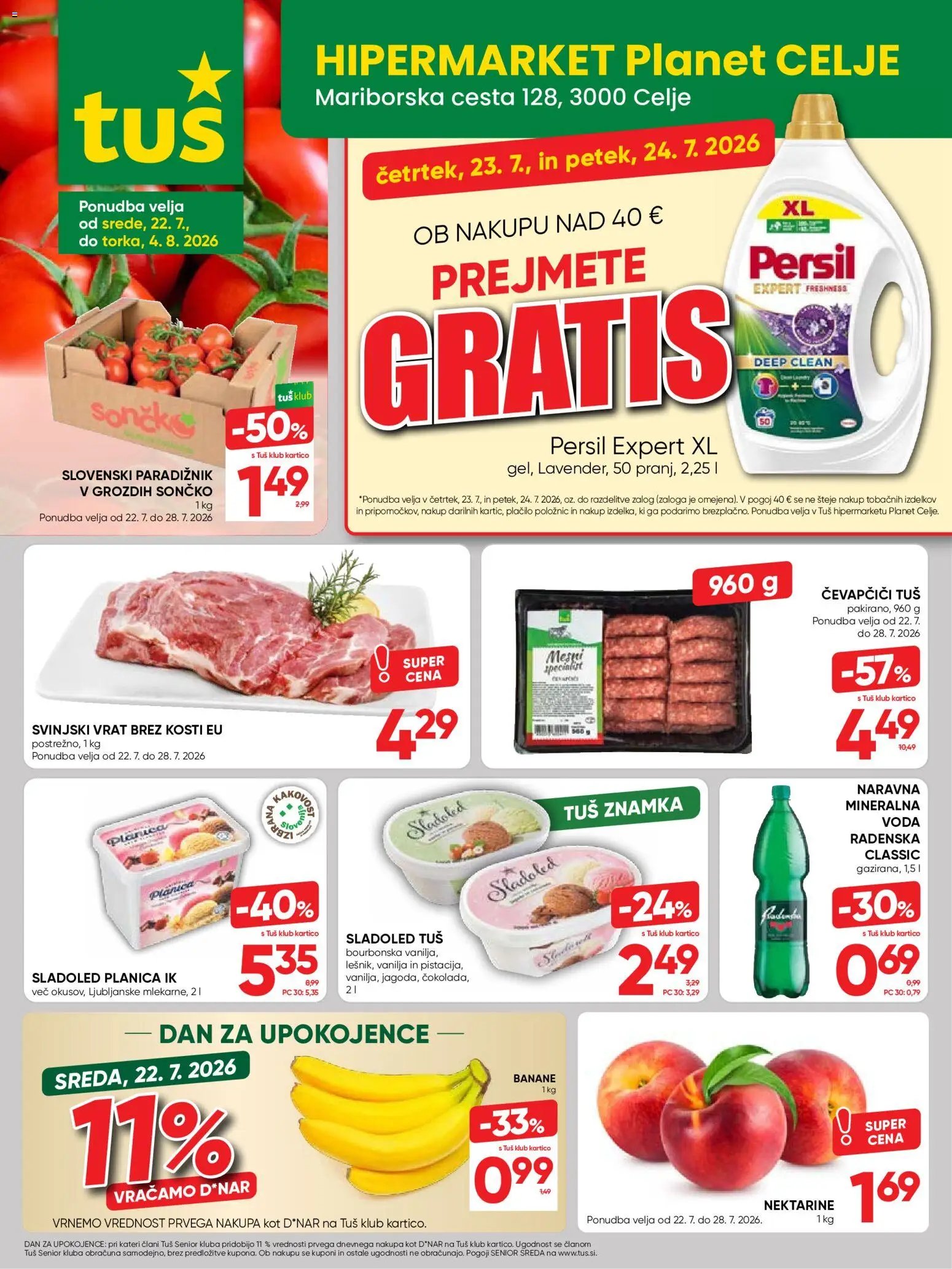 Tuš katalog