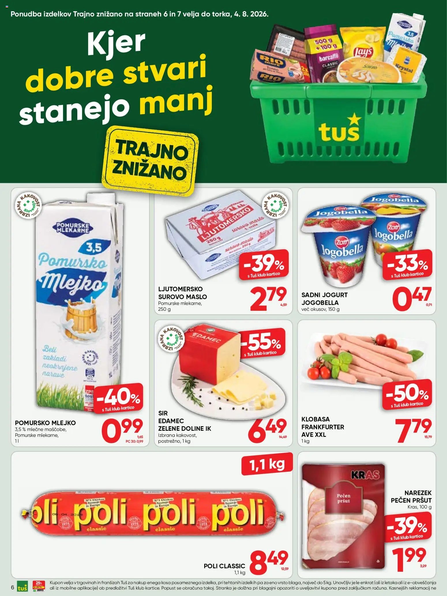 Tuš katalog
