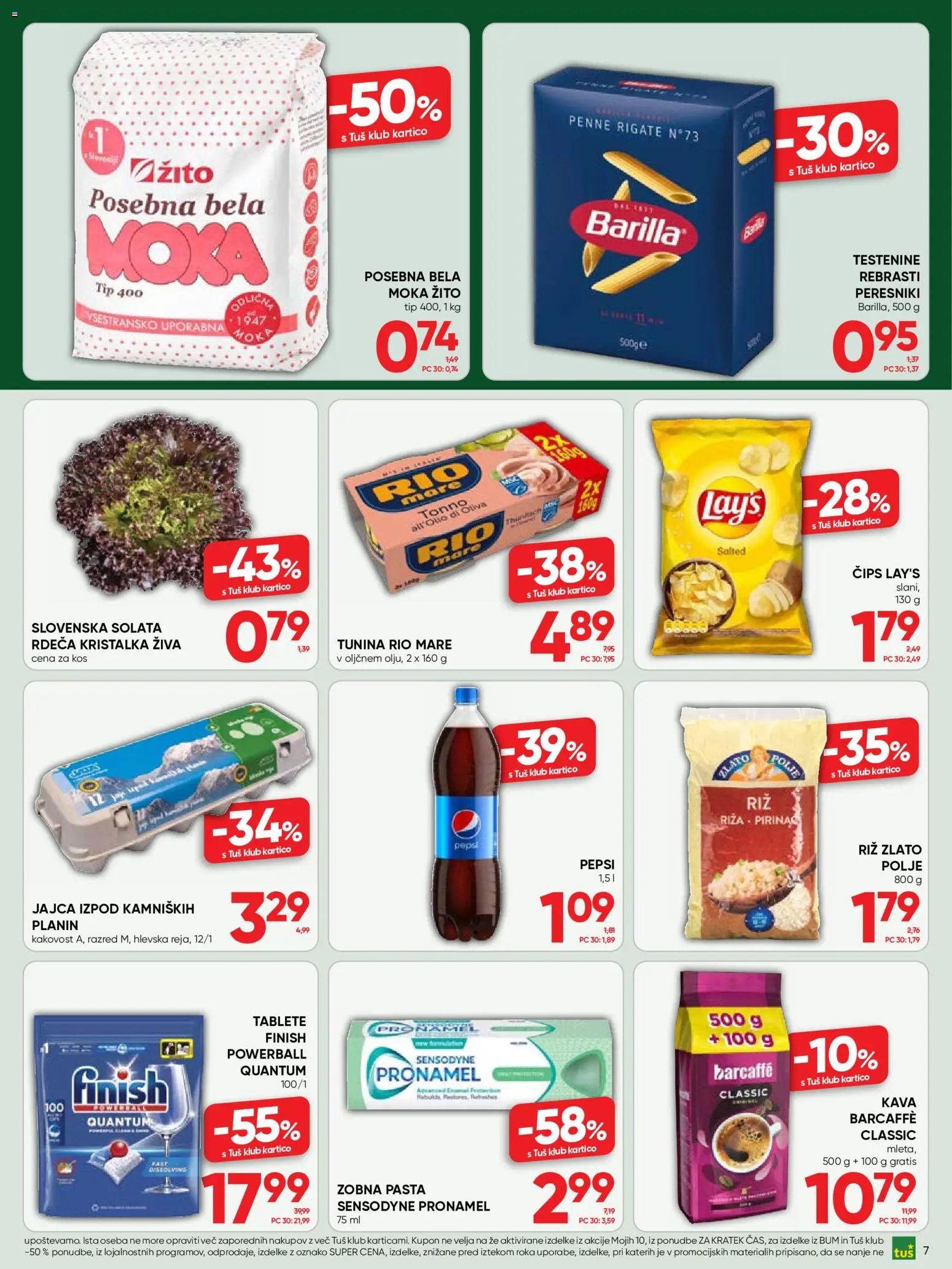 Tuš katalog