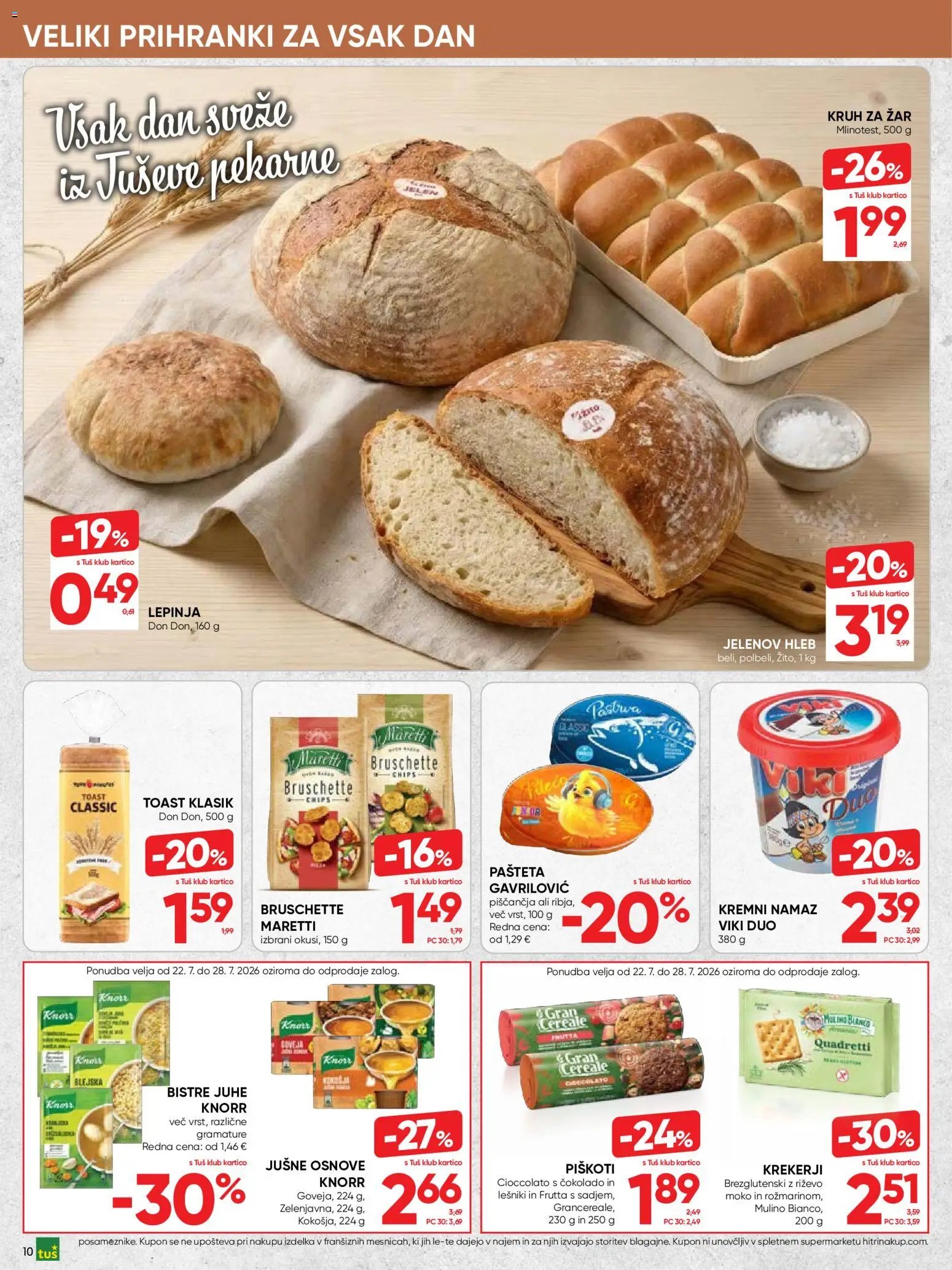 Tuš katalog