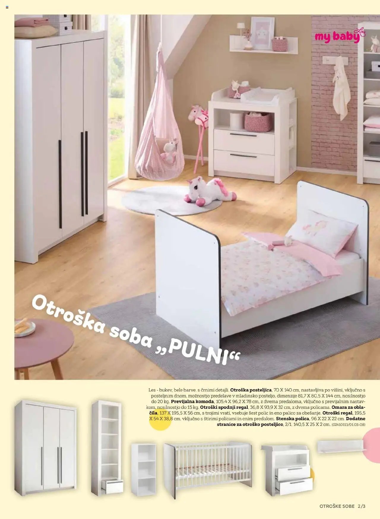 XXXL Lesnina katalog svet otroških sob (2025-08-08 - 2026-05-31)