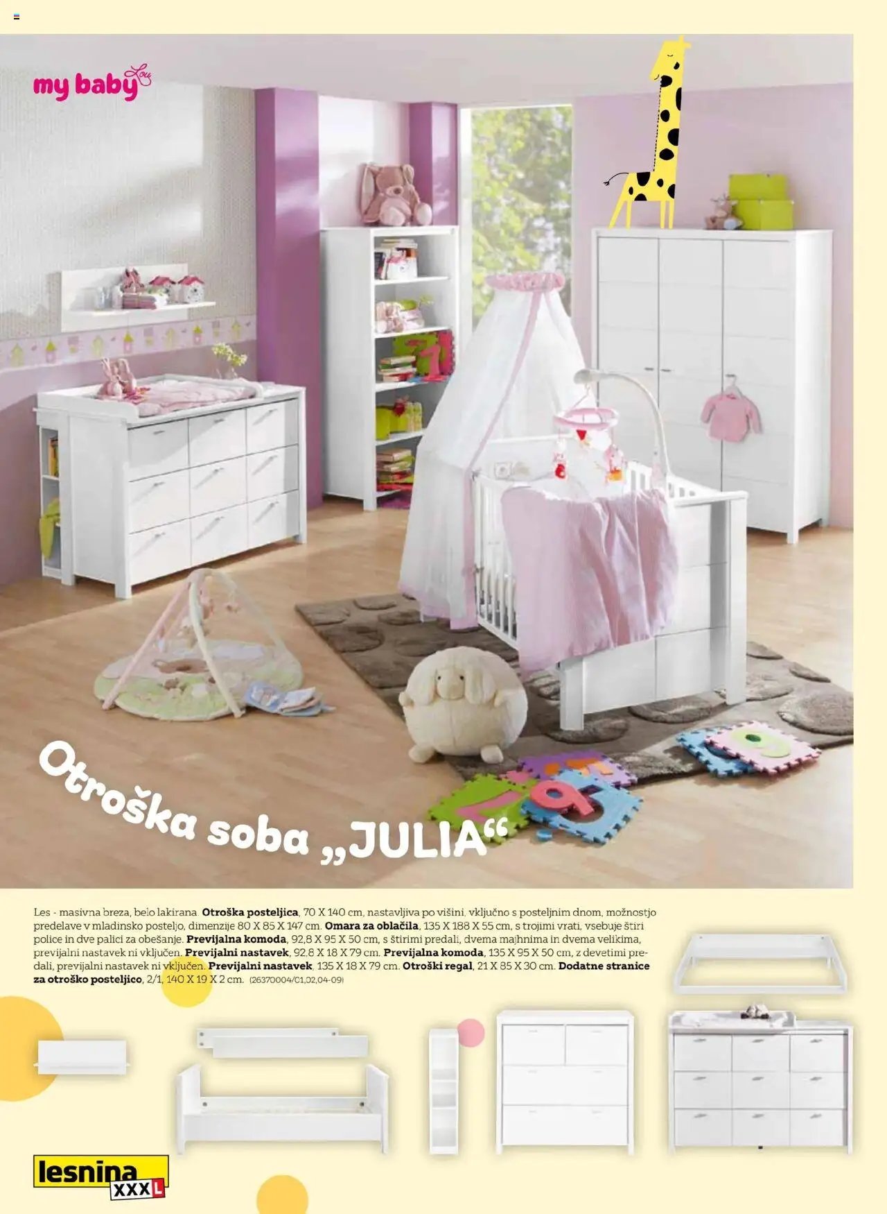 XXXL Lesnina katalog svet otroških sob (2025-08-08 - 2026-05-31)