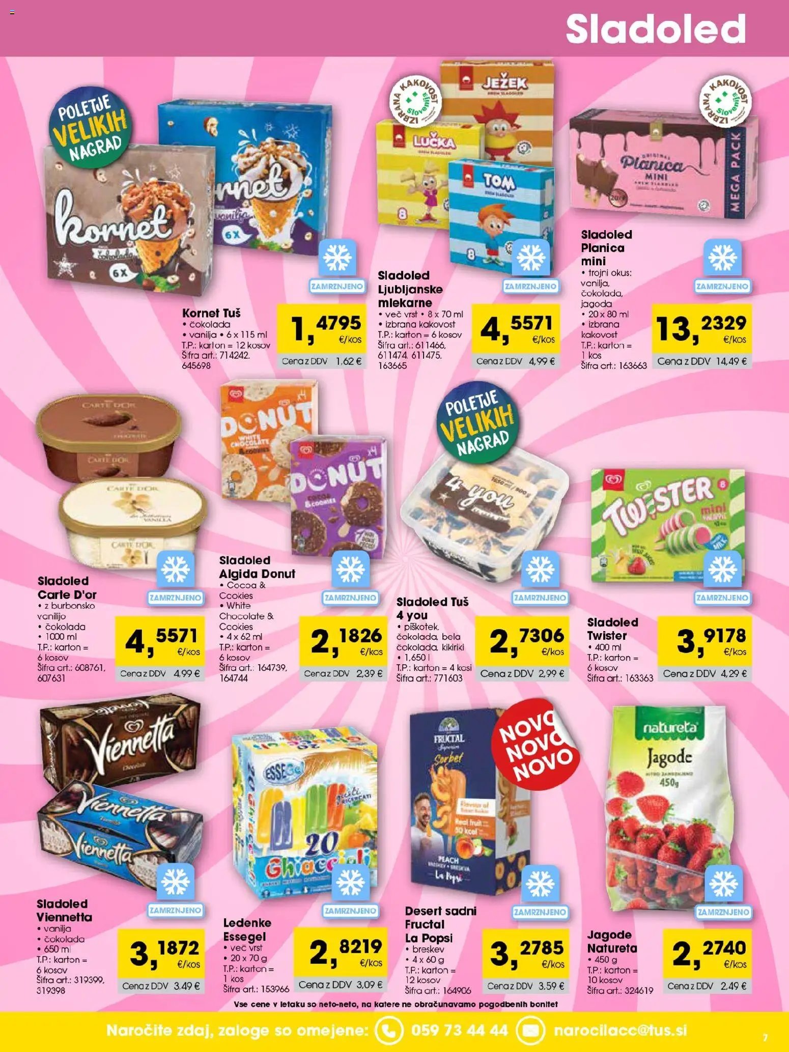 Tuš katalog cash&carry trgovec