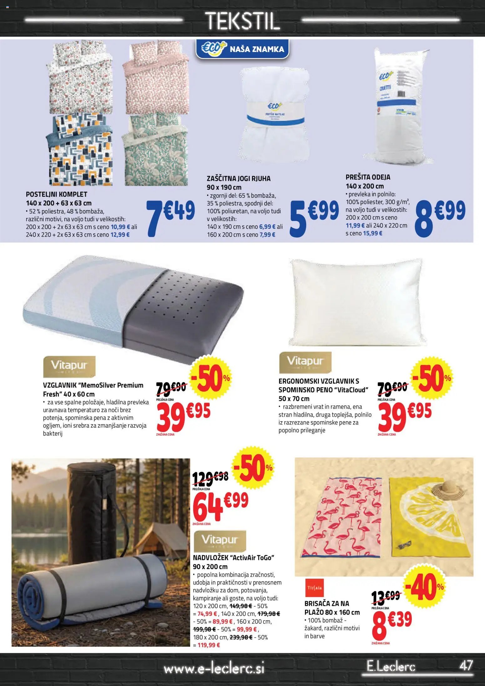 E.leclerc katalog textil