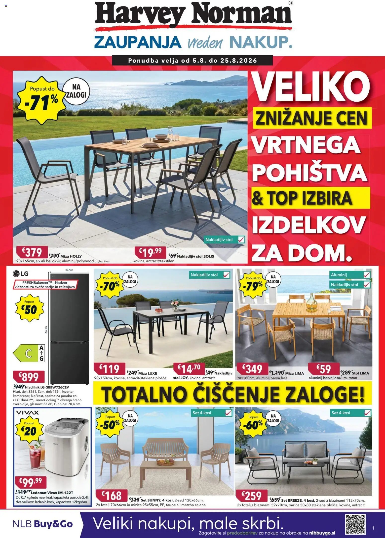 Harvey Norman katalog zaupanja vreden nakup