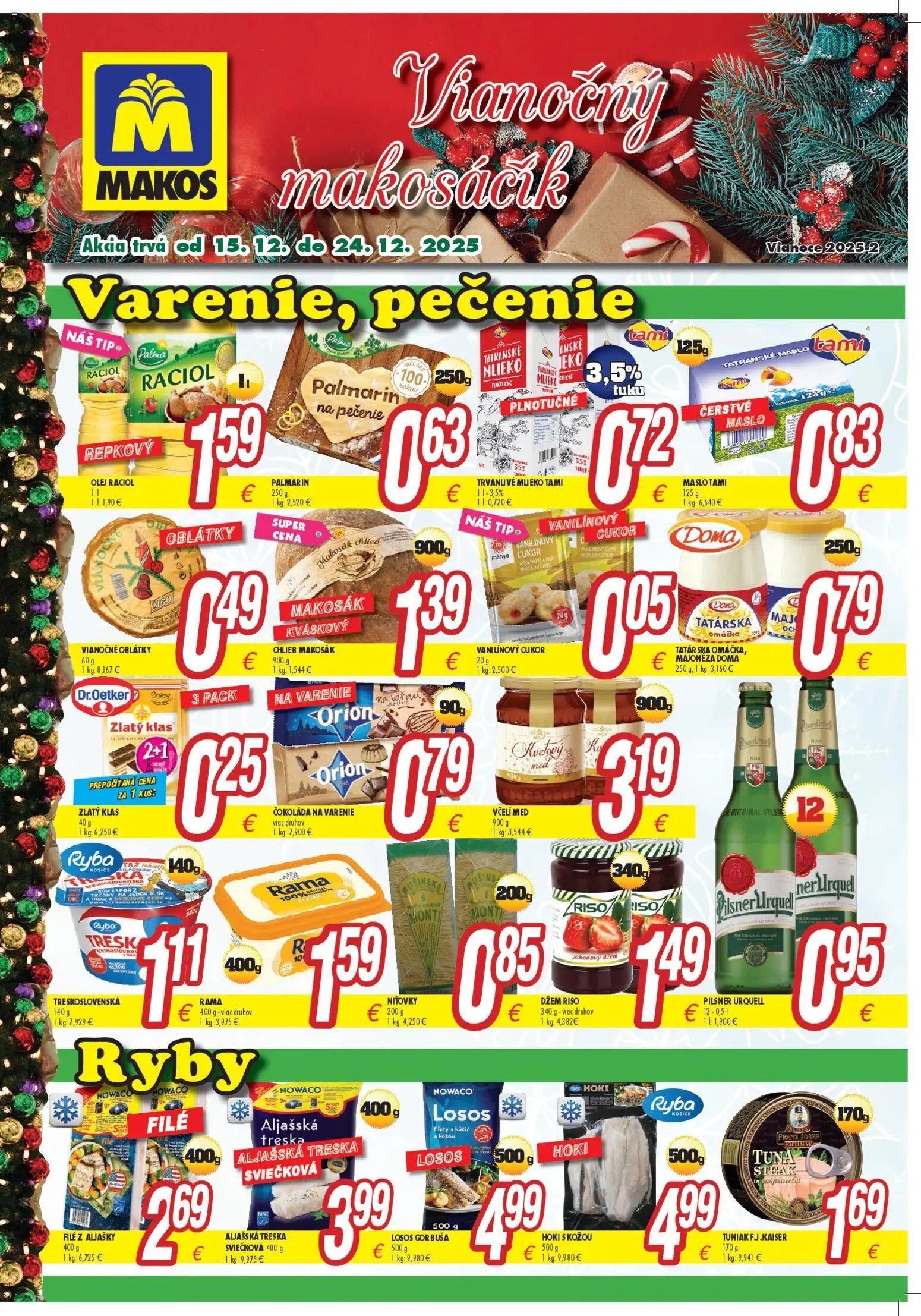 Makos leták (2025-12-15 - 2025-12-24) | 2
