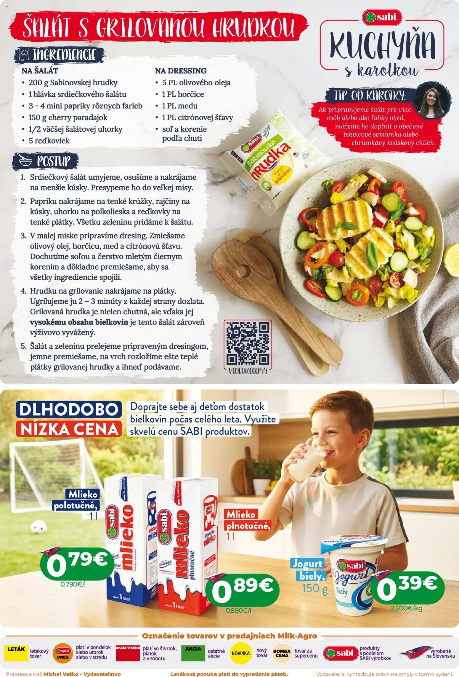 Milk Agro leták