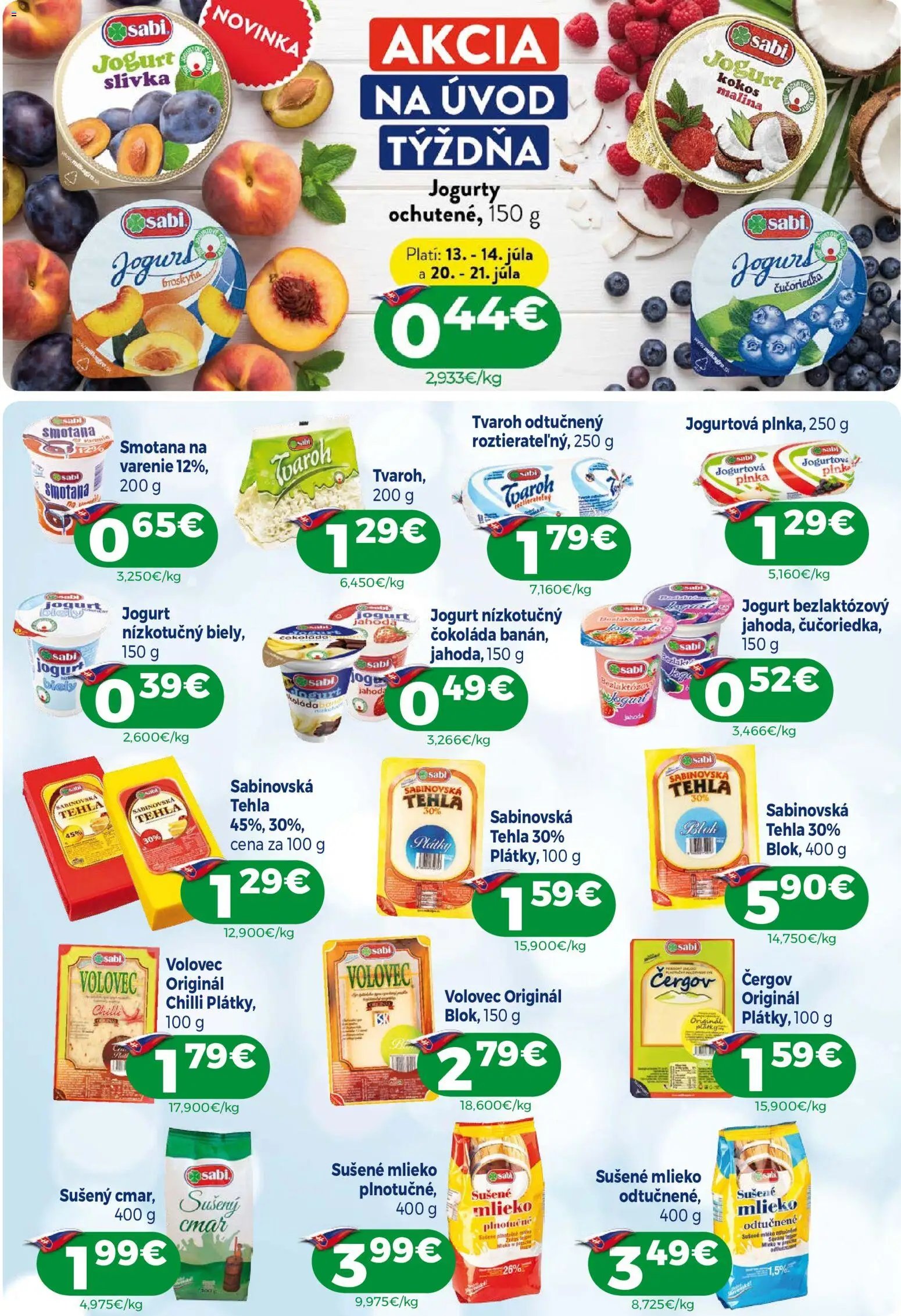 Milk Agro leták