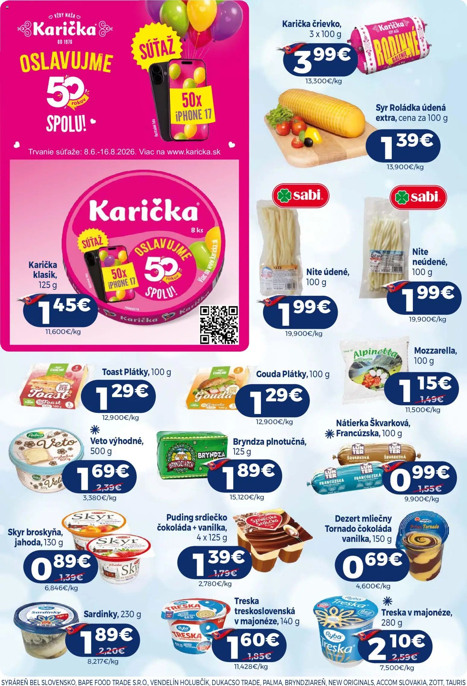 Milk Agro leták
