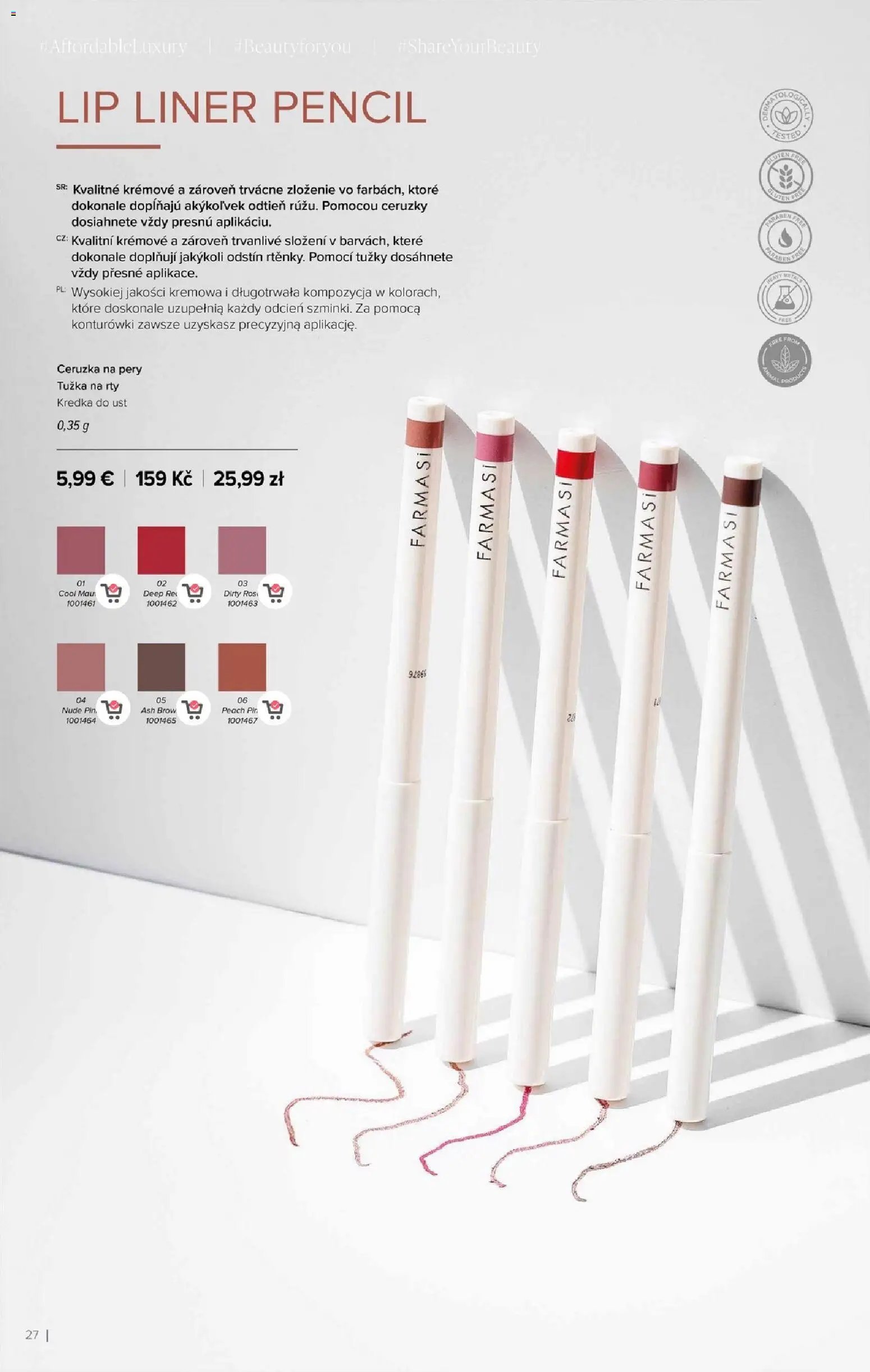 Katalóg Farmasi Jan - Jún 2026 (2026-01-01 - 2026-06-30) | 27