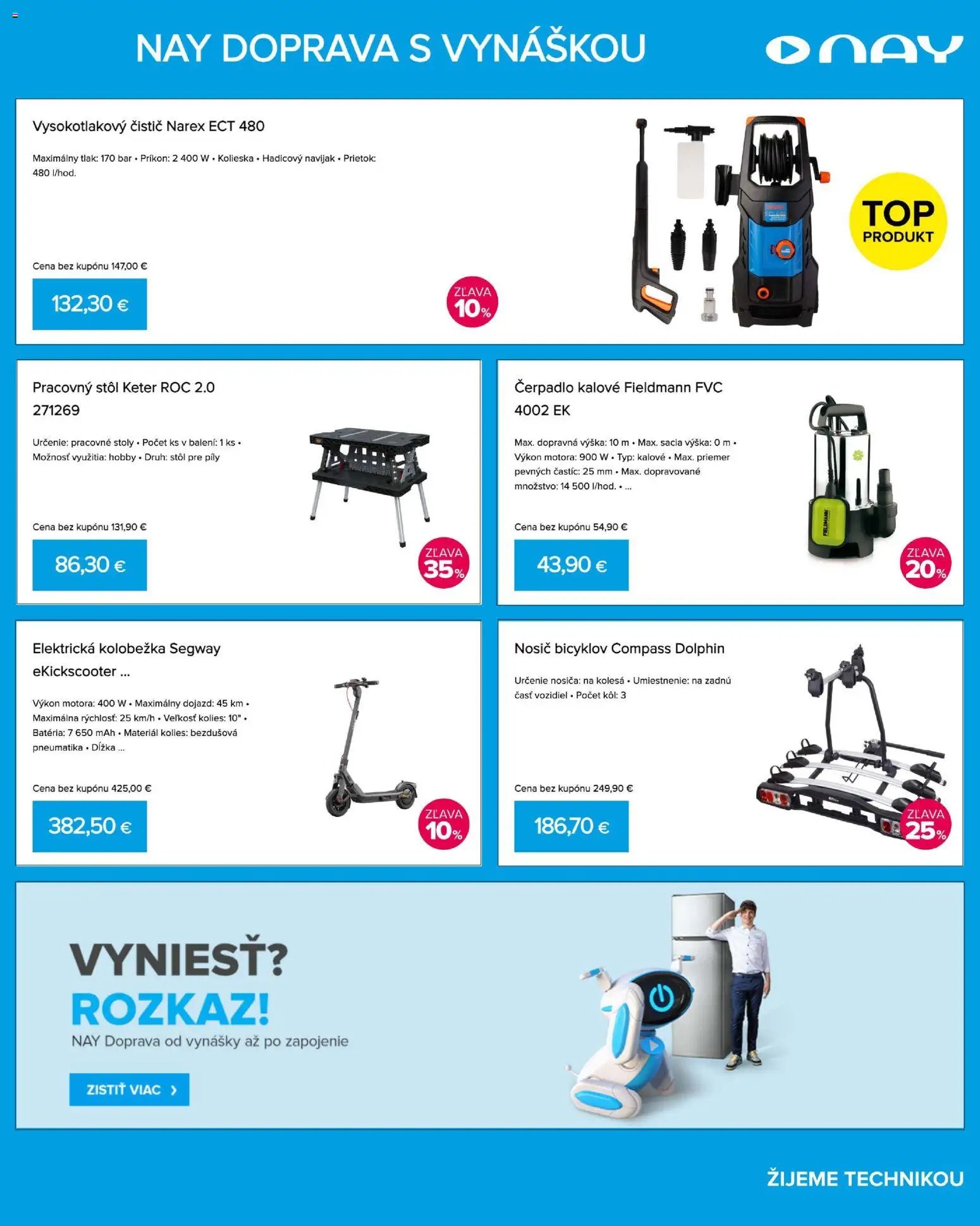 NAY Elektrodom leták