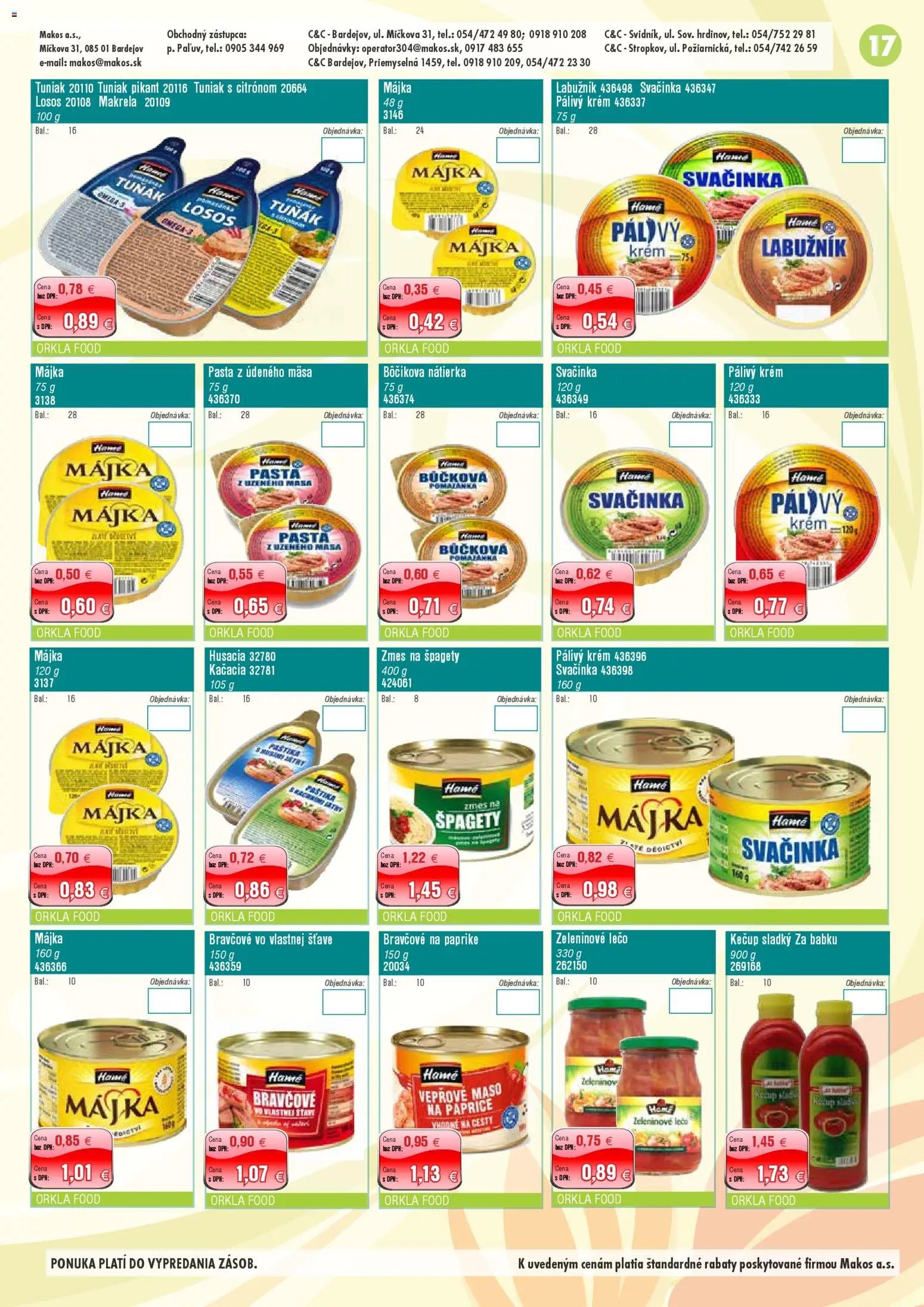 Makos veľkoobchod (2026-01-05 - 2026-03-01) | 17