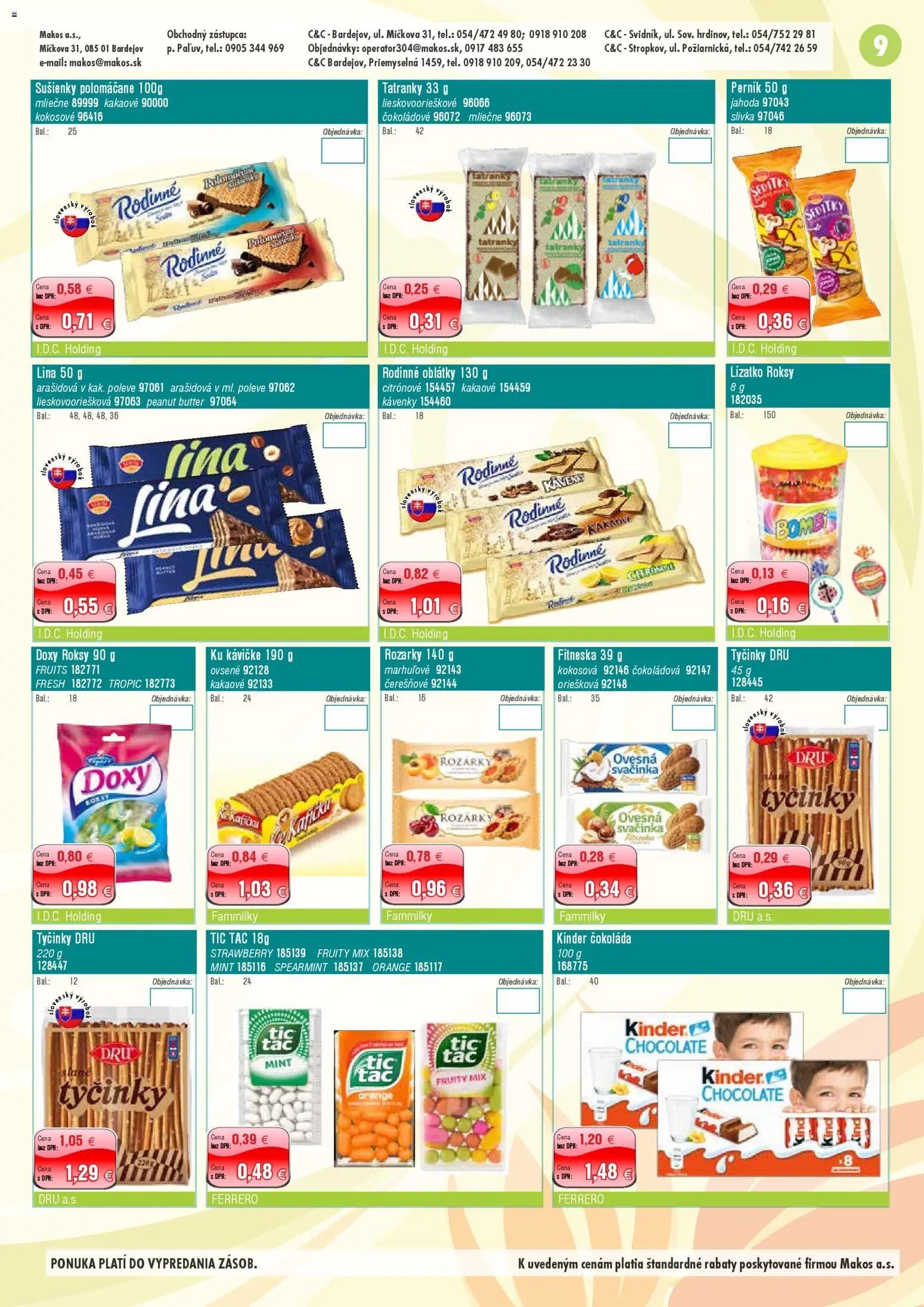 Makos veľkoobchod (2026-01-05 - 2026-03-01) | 9