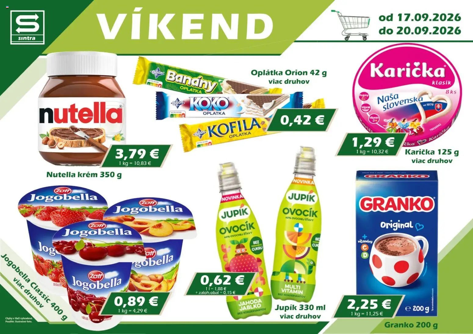 Sintra víkendová ponuka
