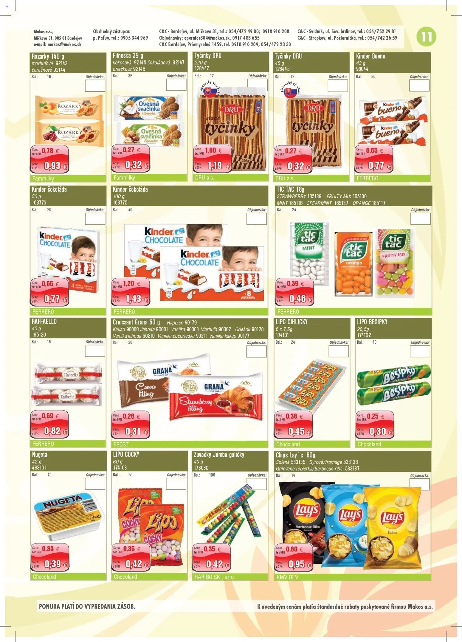 Makos veľkoobchod (2025-11-03 - 2025-11-30) | 11