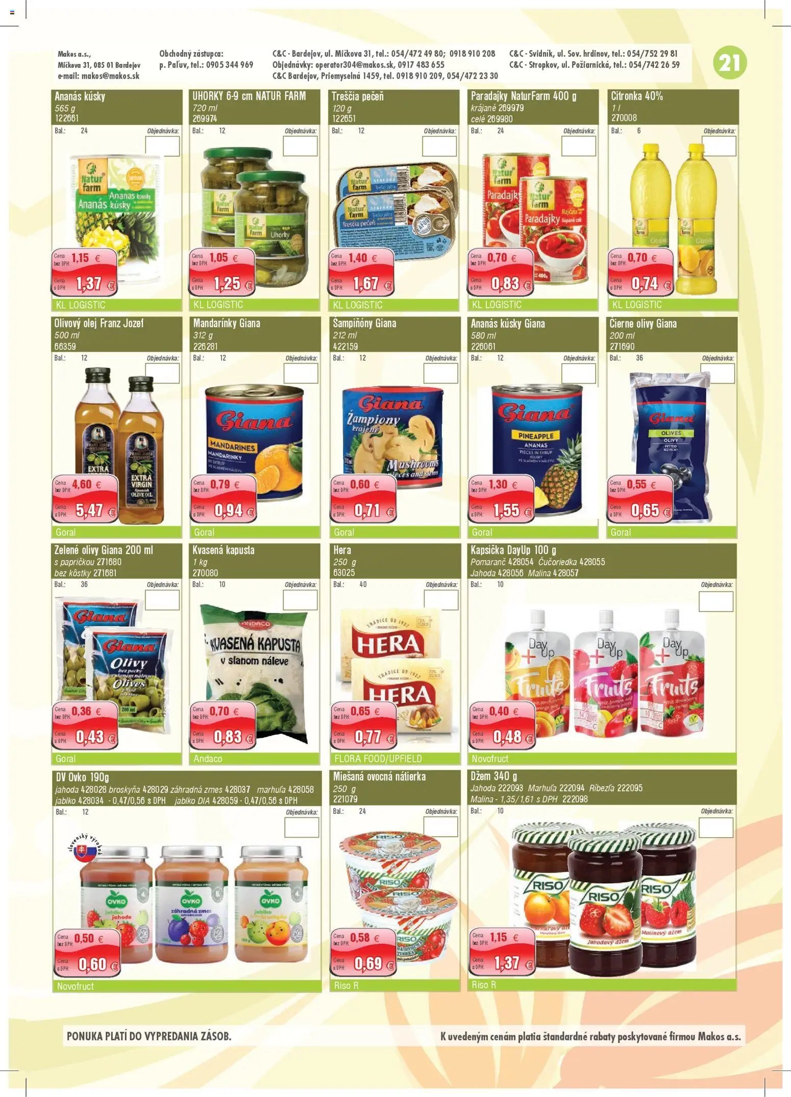 Makos veľkoobchod (2025-11-03 - 2025-11-30) | 21
