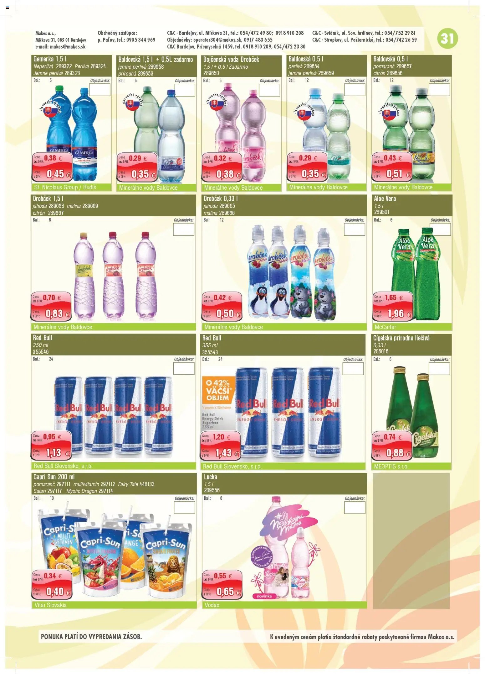 Makos veľkoobchod (2025-11-03 - 2025-11-30) | 31
