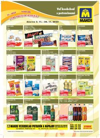 Makos veľkoobchod (2025-11-03 - 2025-11-30)