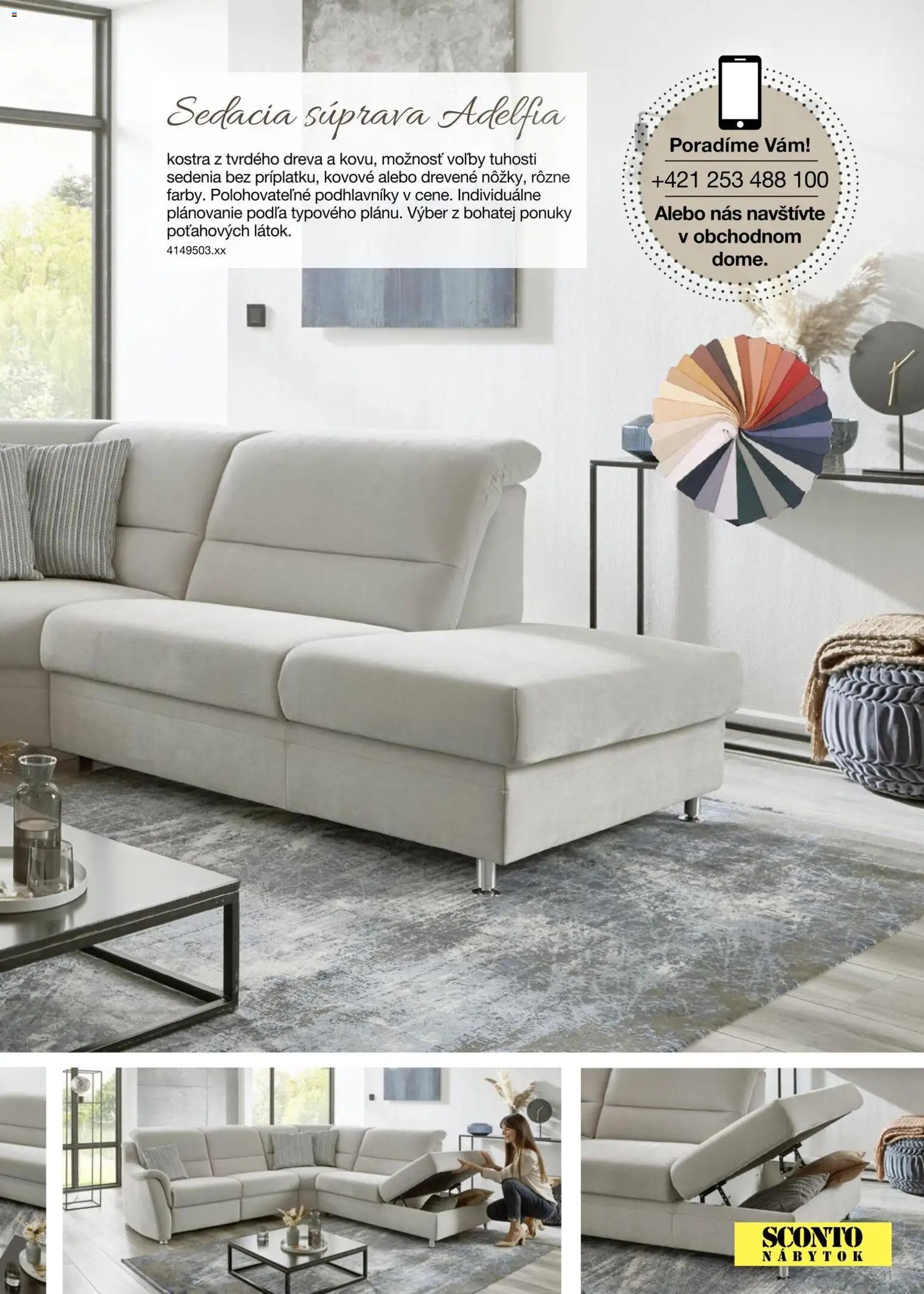 Sconto nábytok katalóg sedacích súprav na mieru (2025-12-15 - 2026-10-31) | 11