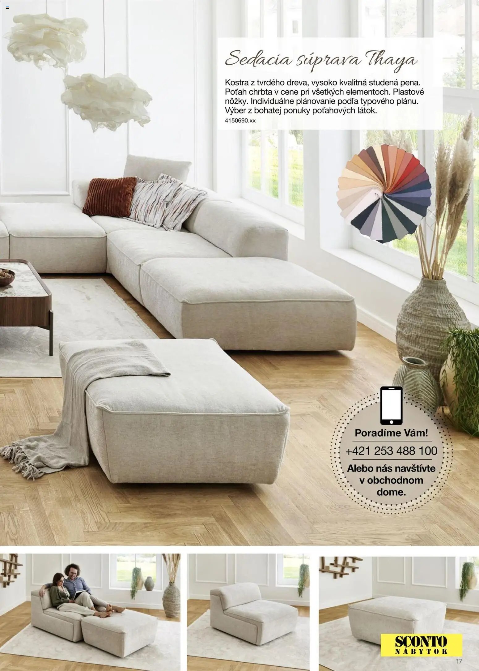 Sconto nábytok katalóg sedacích súprav na mieru (2025-12-15 - 2026-10-31) | 17