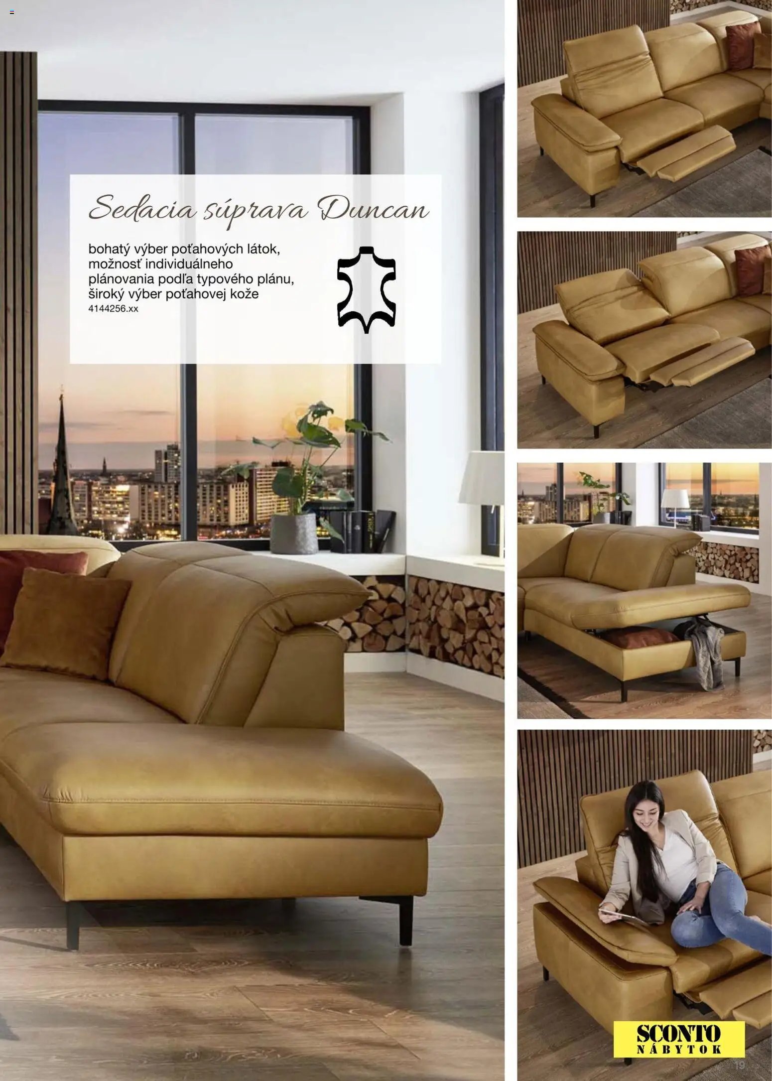Sconto nábytok katalóg sedacích súprav na mieru (2025-12-15 - 2026-10-31) | 19