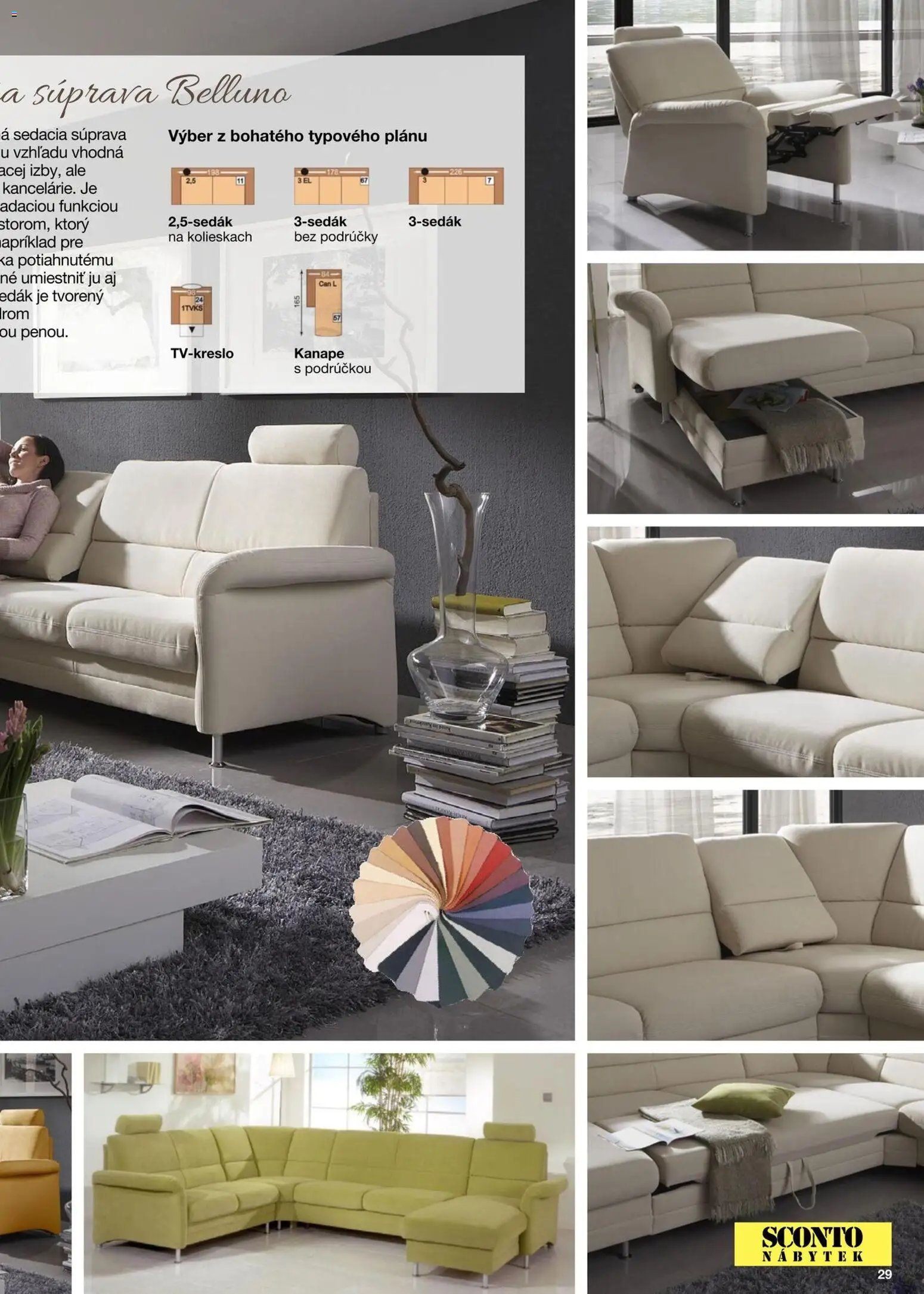 Sconto nábytok katalóg sedacích súprav na mieru (2025-12-15 - 2026-10-31) | 29