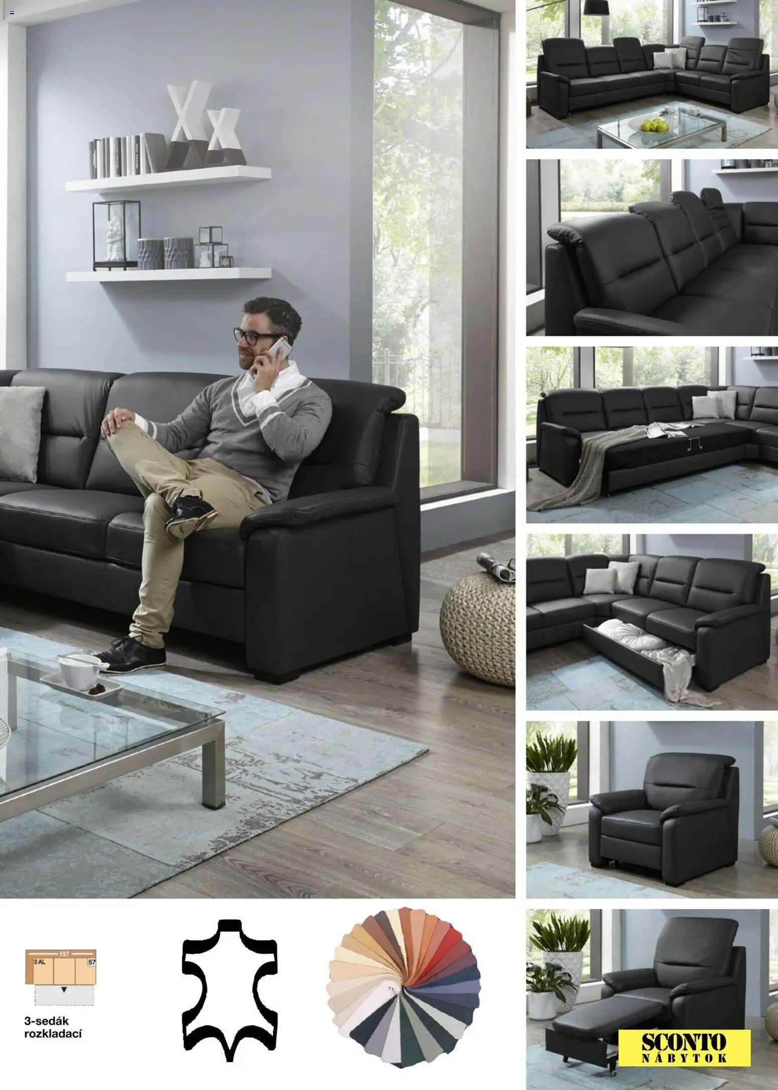 Sconto nábytok katalóg sedacích súprav na mieru (2025-12-15 - 2026-10-31) | 39