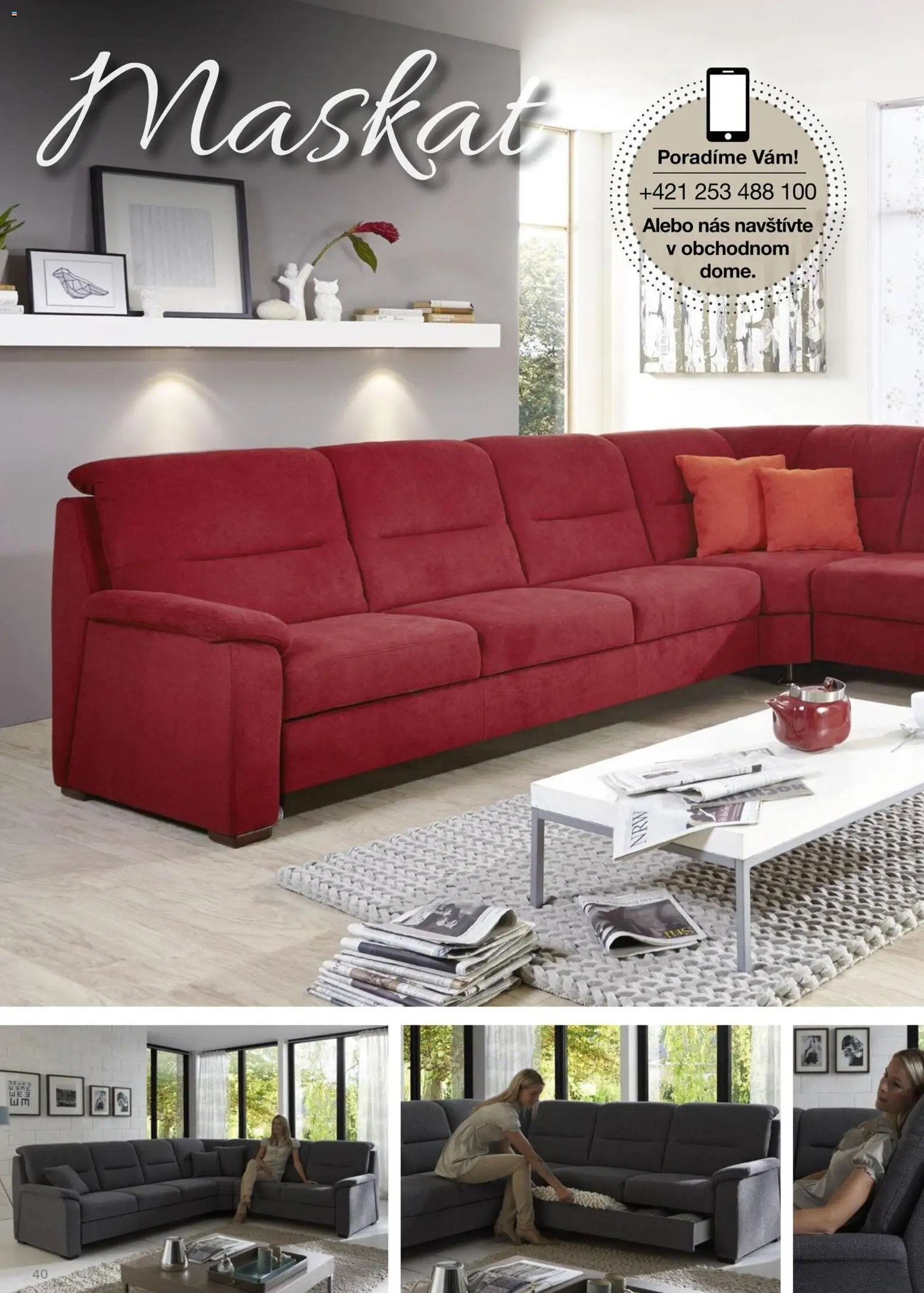 Sconto nábytok katalóg sedacích súprav na mieru (2025-12-15 - 2026-10-31) | 40