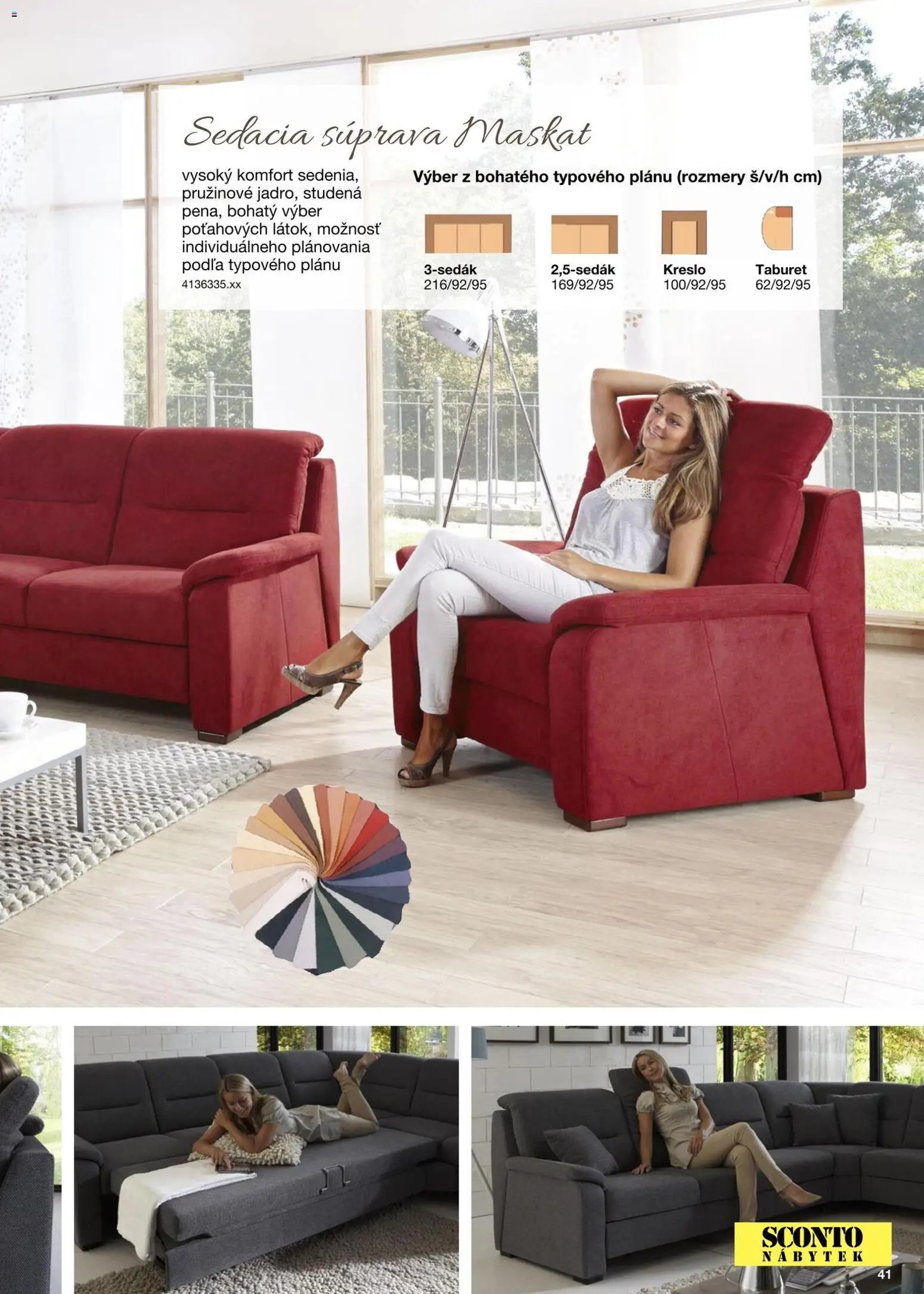 Sconto nábytok katalóg sedacích súprav na mieru (2025-12-15 - 2026-10-31) | 41