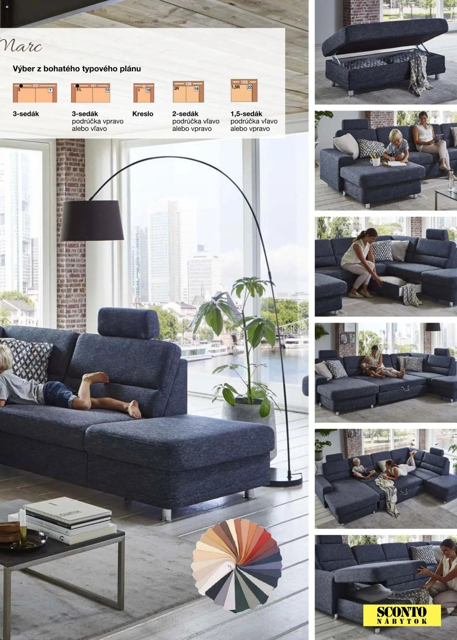 Sconto nábytok katalóg sedacích súprav na mieru (2025-12-15 - 2026-10-31) | 47
