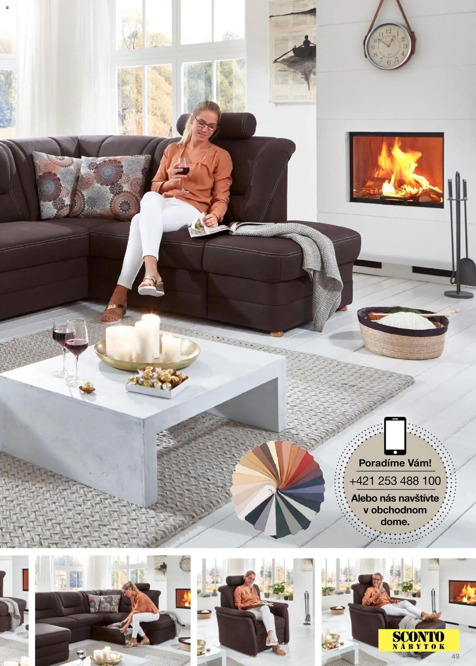 Sconto nábytok katalóg sedacích súprav na mieru (2025-12-15 - 2026-10-31) | 49